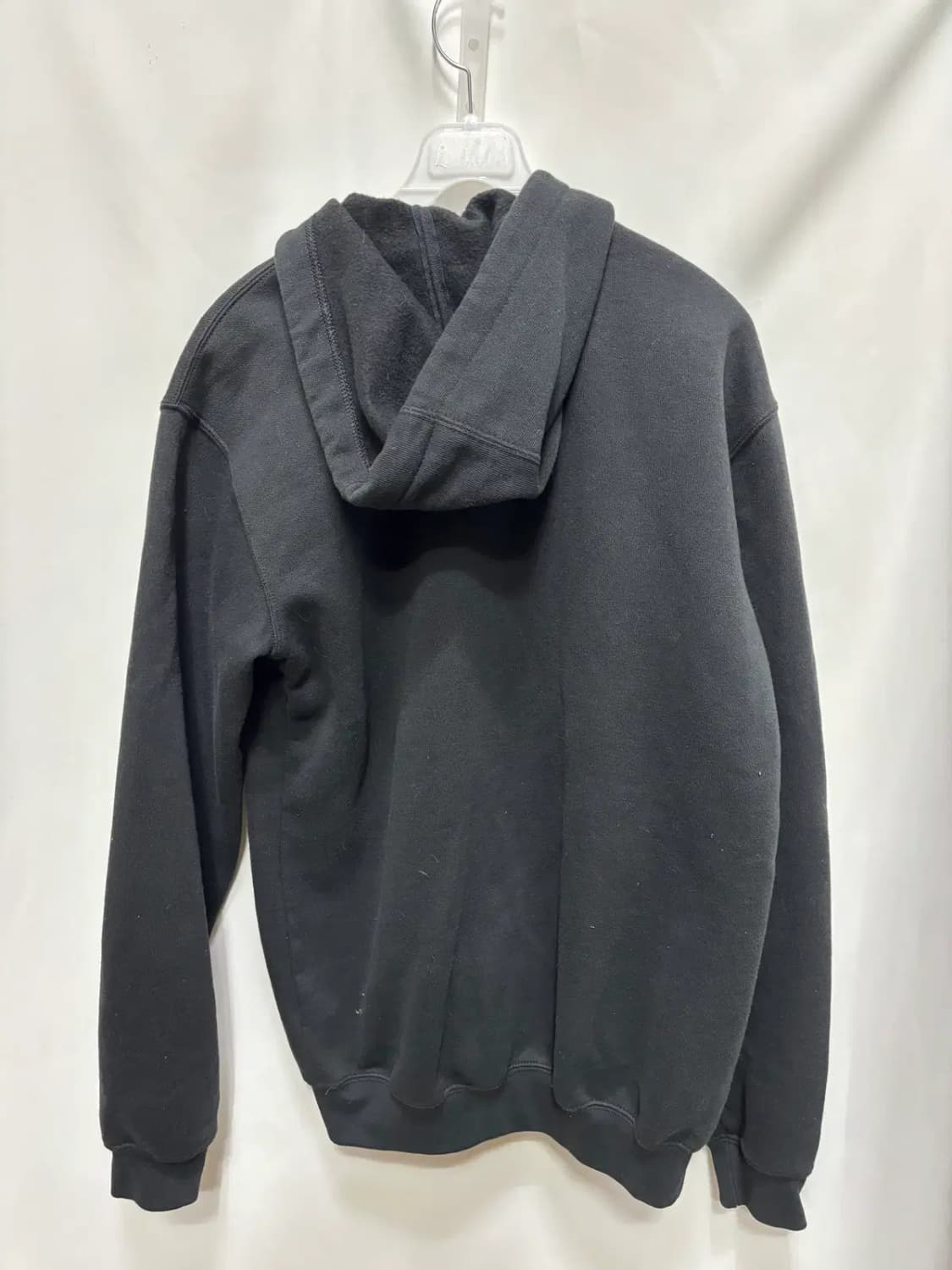 칼하트 레인디펜더 워크웨어 써멀 후드 집업 워싱 블랙 상품이미지4