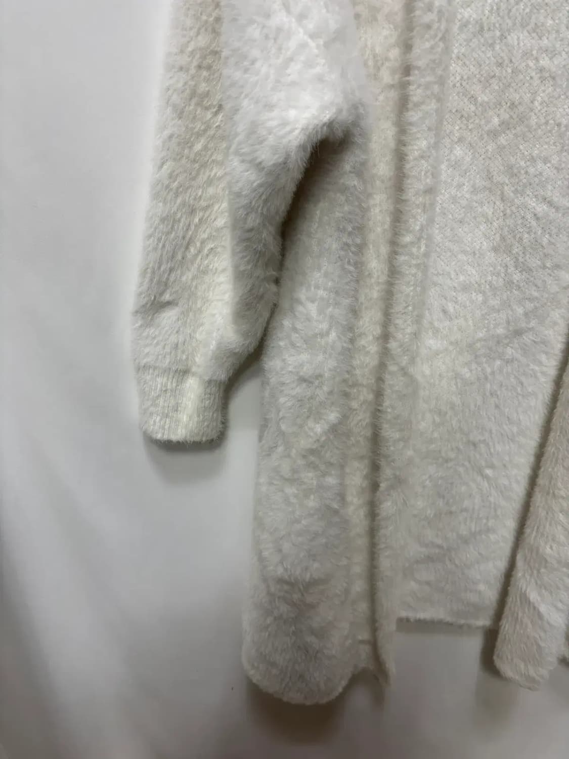 화이트 롱 니트 가디건 상품이미지3