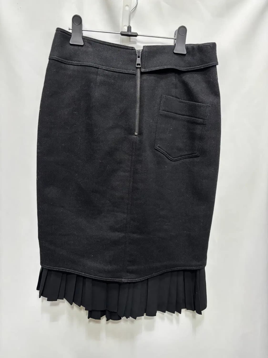 타임 밑단 레이어드 미디 스커트 치마 상품이미지4