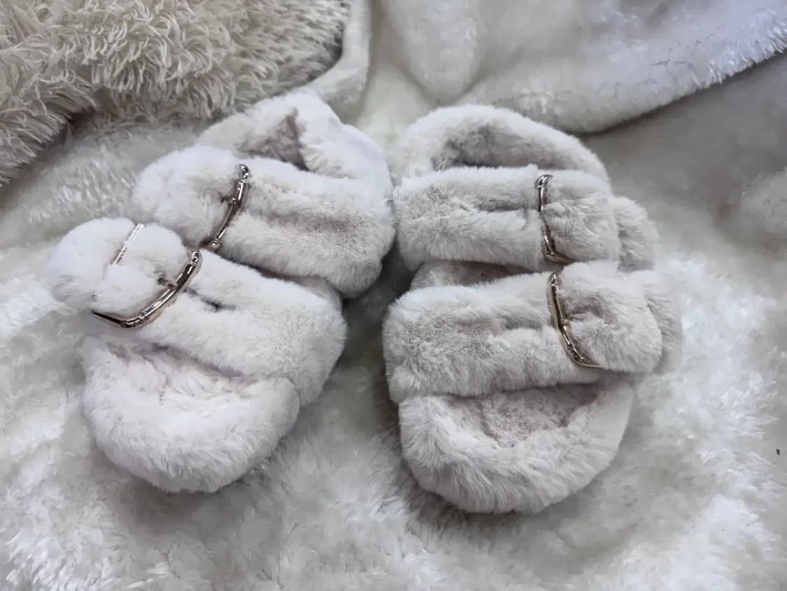 H&M 털 슬리퍼 상품이미지1