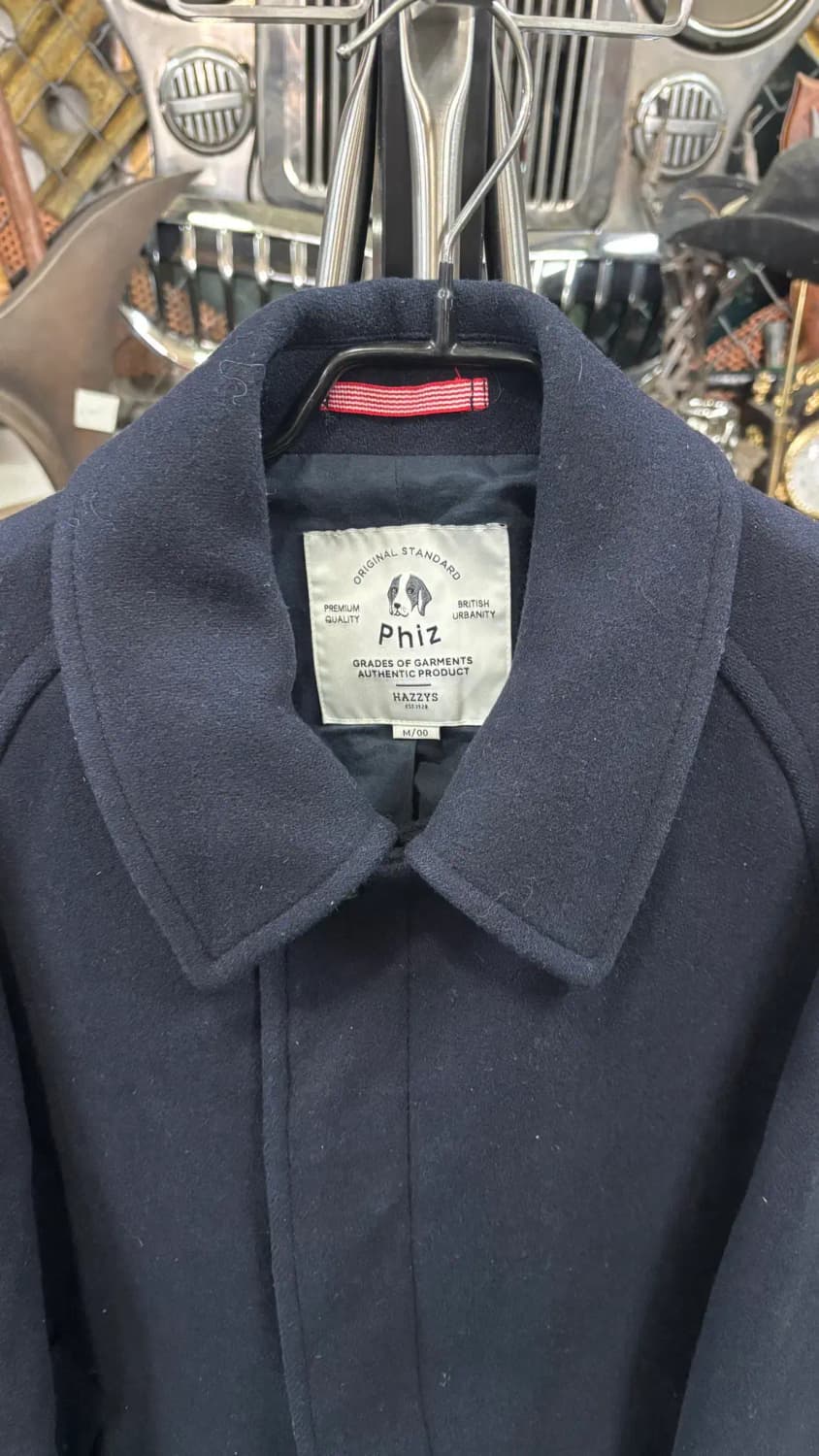 헤지스(HAZZYS) 모 90% 발마칸 롱코트 상품이미지2