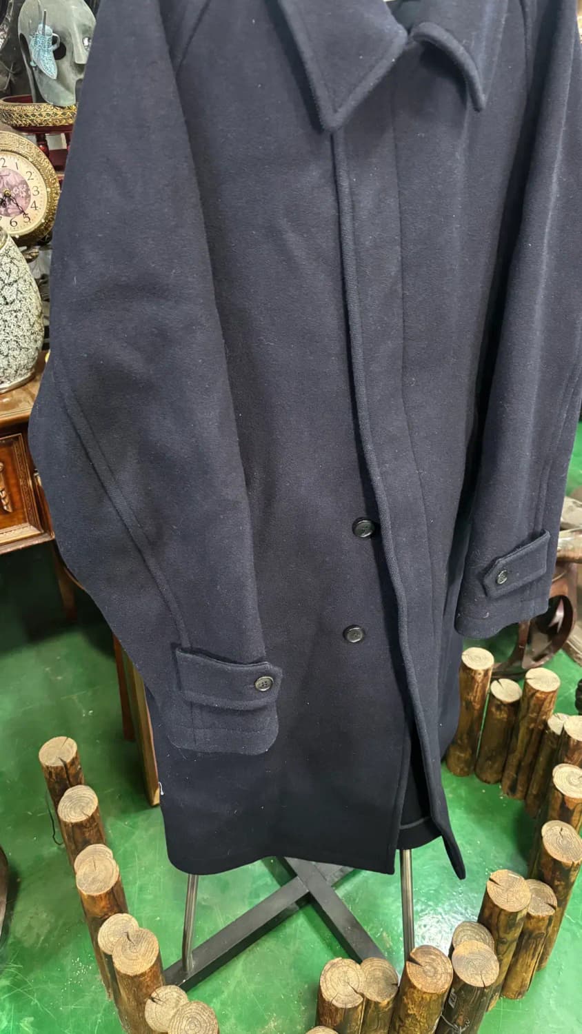 헤지스(HAZZYS) 모 90% 발마칸 롱코트 상품이미지3