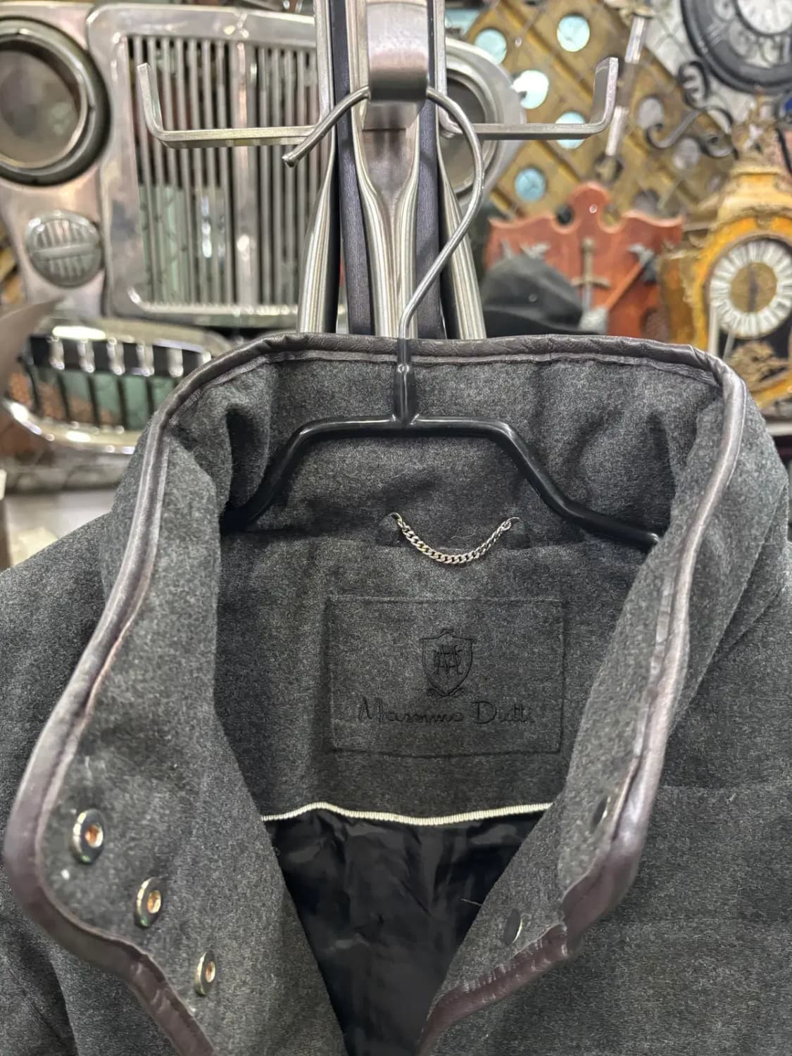 Massimo Dutti(마시모두띠) 그레이 조끼 베스트 상품이미지2