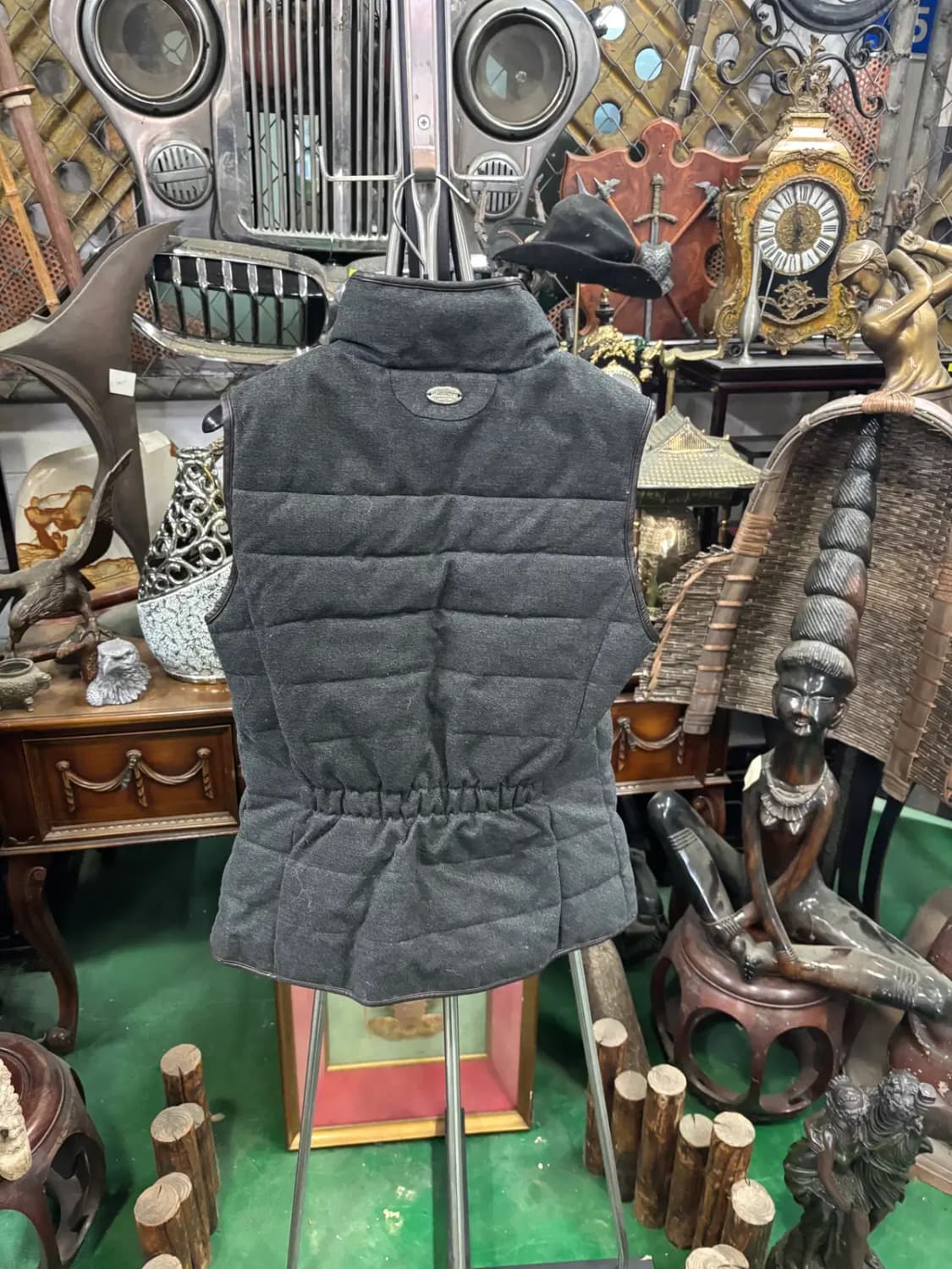 Massimo Dutti(마시모두띠) 그레이 조끼 베스트 상품이미지4