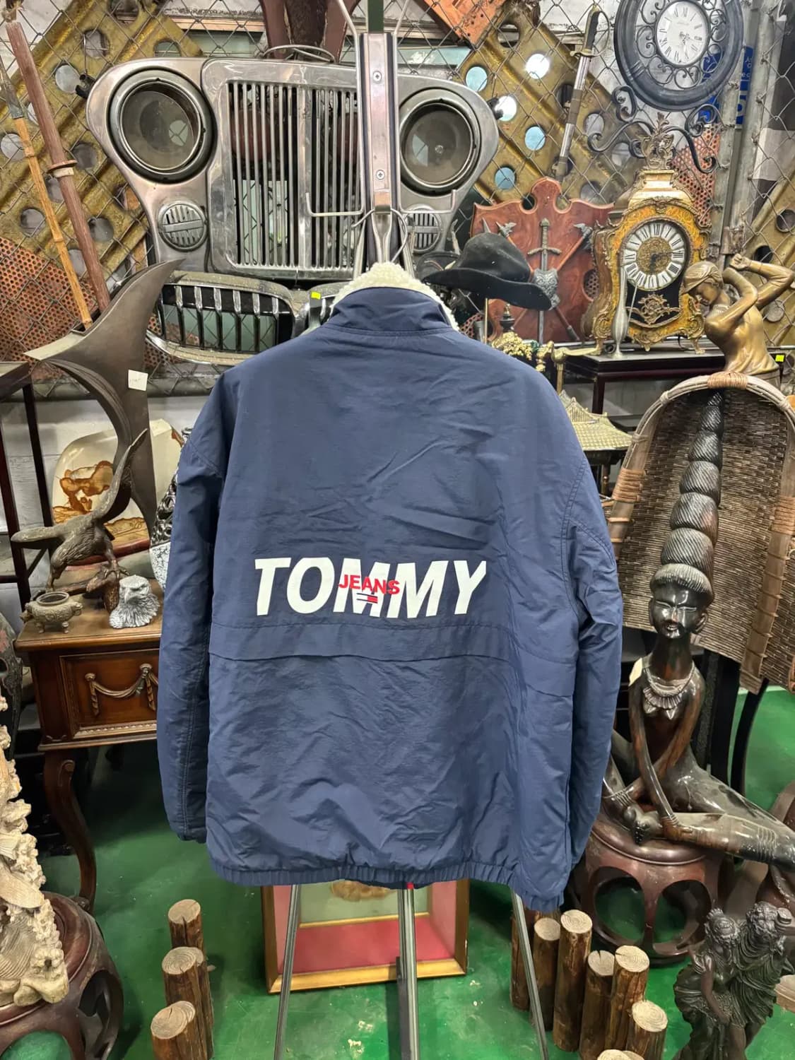 타미 진스(Tommy Jeans) 리버시블 셰르파 양면 재킷 상품이미지4