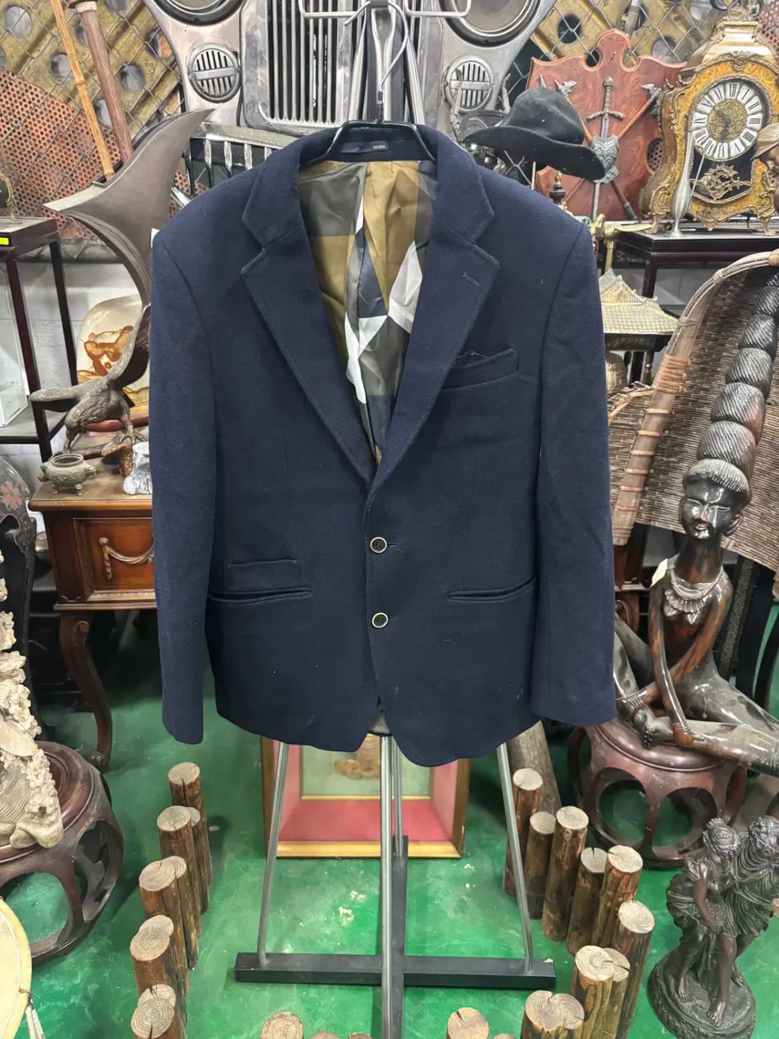 지오지아(ZIOZIA) 남성 모 90% 코트 자켓 상품이미지1