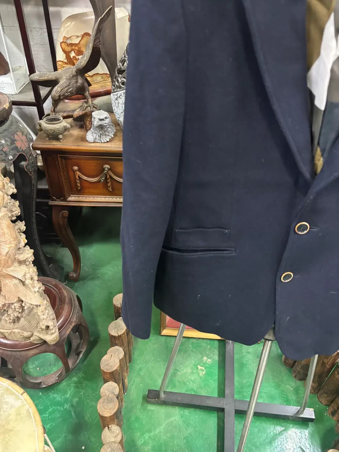 지오지아(ZIOZIA) 남성 모 90% 코트 자켓 상품이미지3