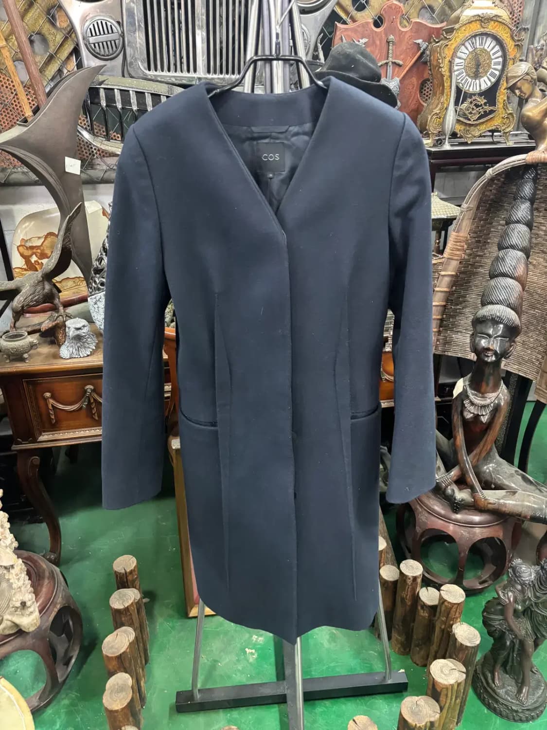 COS(코스)  칼라리스 롱 재킷 블레이저 코트 상품이미지1