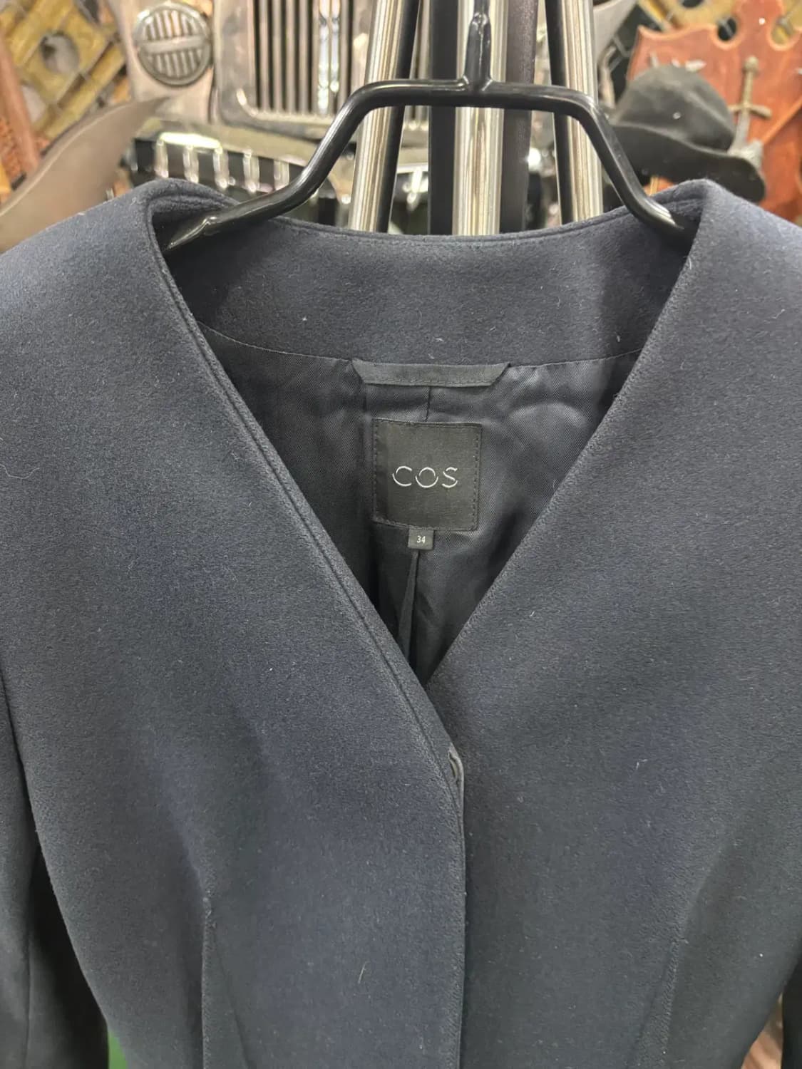 COS(코스)  칼라리스 롱 재킷 블레이저 코트 상품이미지2