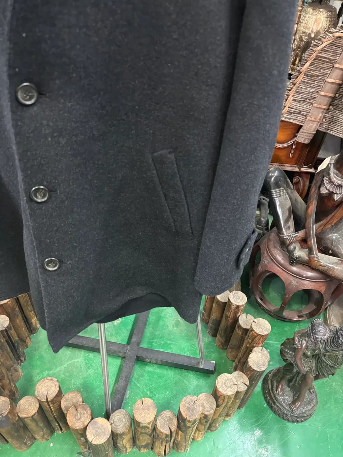 LG패션 남성  내피 라이너 탈부착 하프 코트 상품이미지3