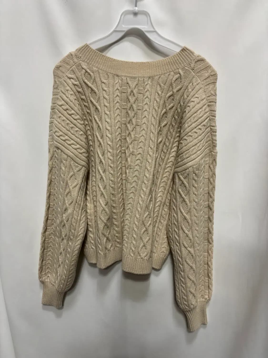 8 세컨즈 브이넥 꽈배기 스웨터 니트 S 상품이미지4