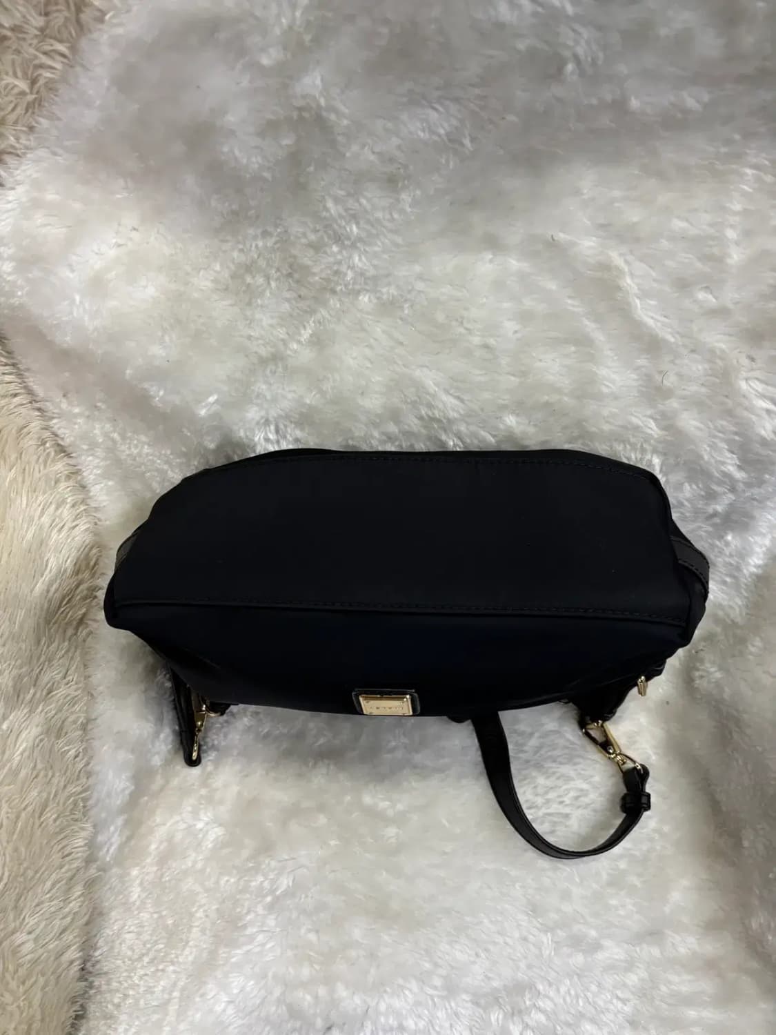 시슬리 블랙 나일론 숄더백 크로스백 가방 상품이미지3