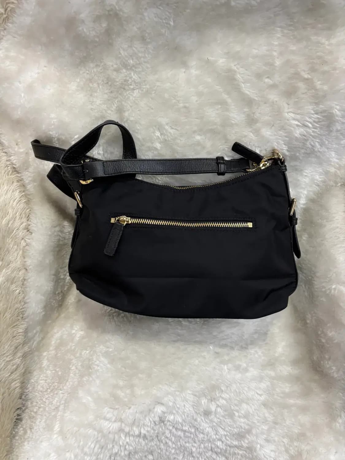 시슬리 블랙 나일론 숄더백 크로스백 가방 상품이미지4