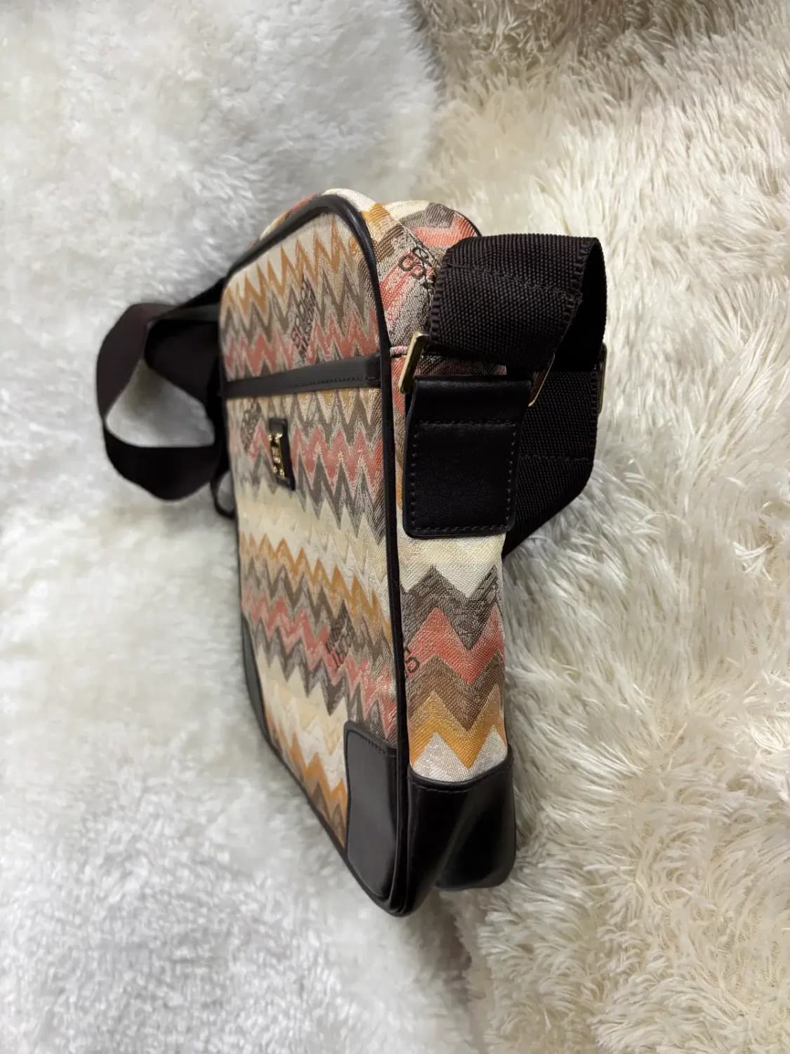 미쏘니 스포츠(Missoni Sport) 지그재그 패턴 빈티지 백 상품이미지2