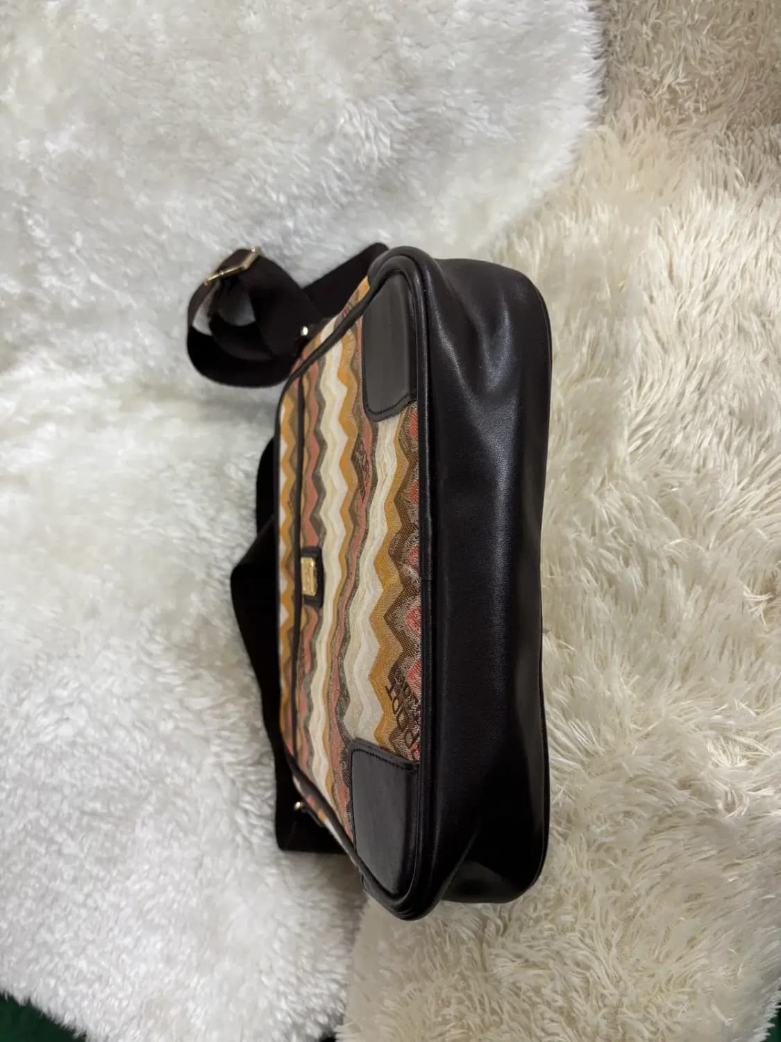 미쏘니 스포츠(Missoni Sport) 지그재그 패턴 빈티지 백 상품이미지3