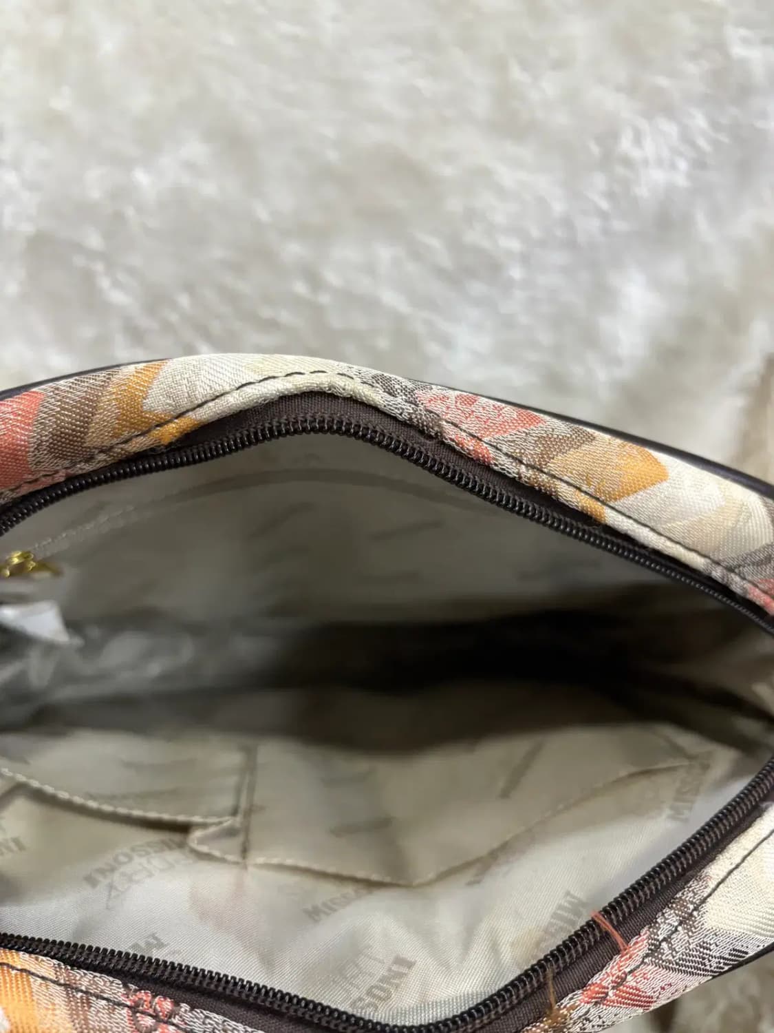 미쏘니 스포츠(Missoni Sport) 지그재그 패턴 빈티지 백 상품이미지4