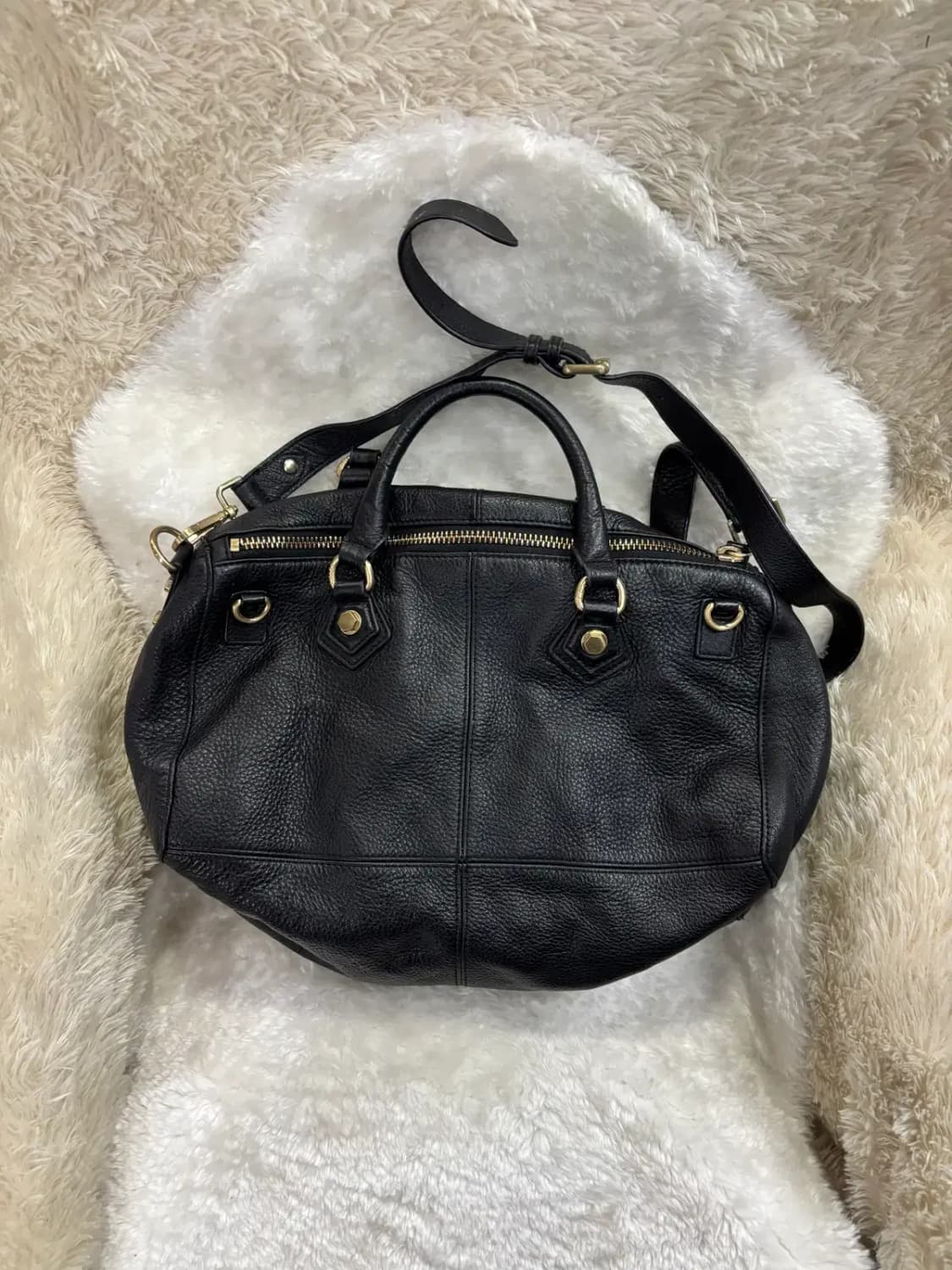 시슬리(Sisley) 소가죽 펜시온백 빅백 상품이미지3