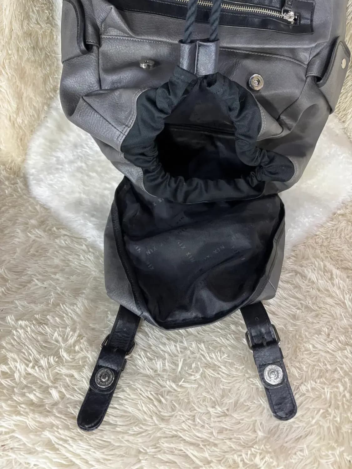 NIX comfort 카키그레이 백팩 상품이미지4