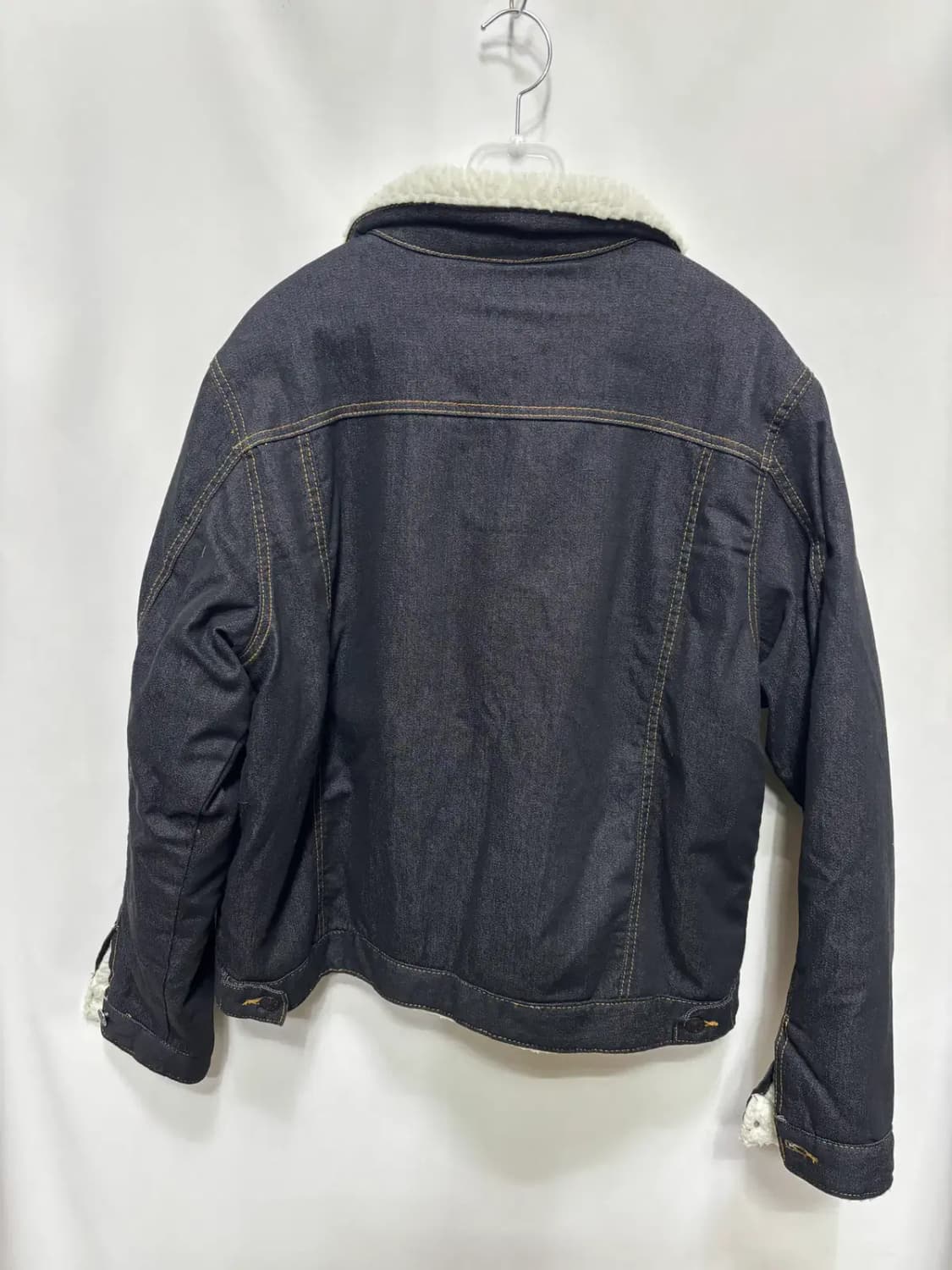 양털 안감 데님 트러커 청 재킷 상품이미지4