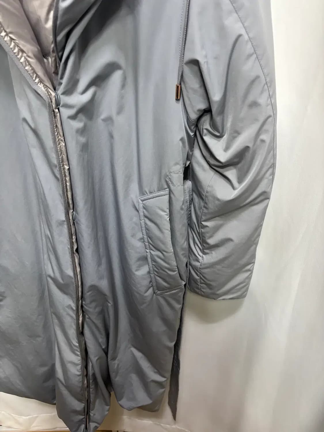 SJ 와니(SJ WANI) 구스 다운 벨티드 롱 패딩 88 상품이미지3