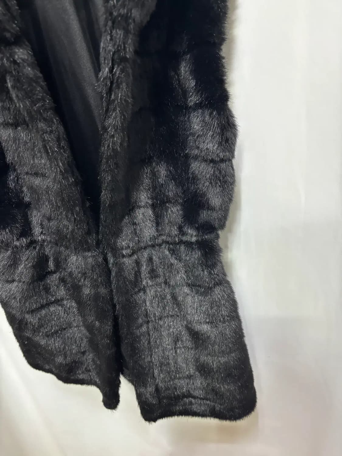 티앤걸 인조퍼 허리 조임 후드 베스트 조끼 상품이미지3