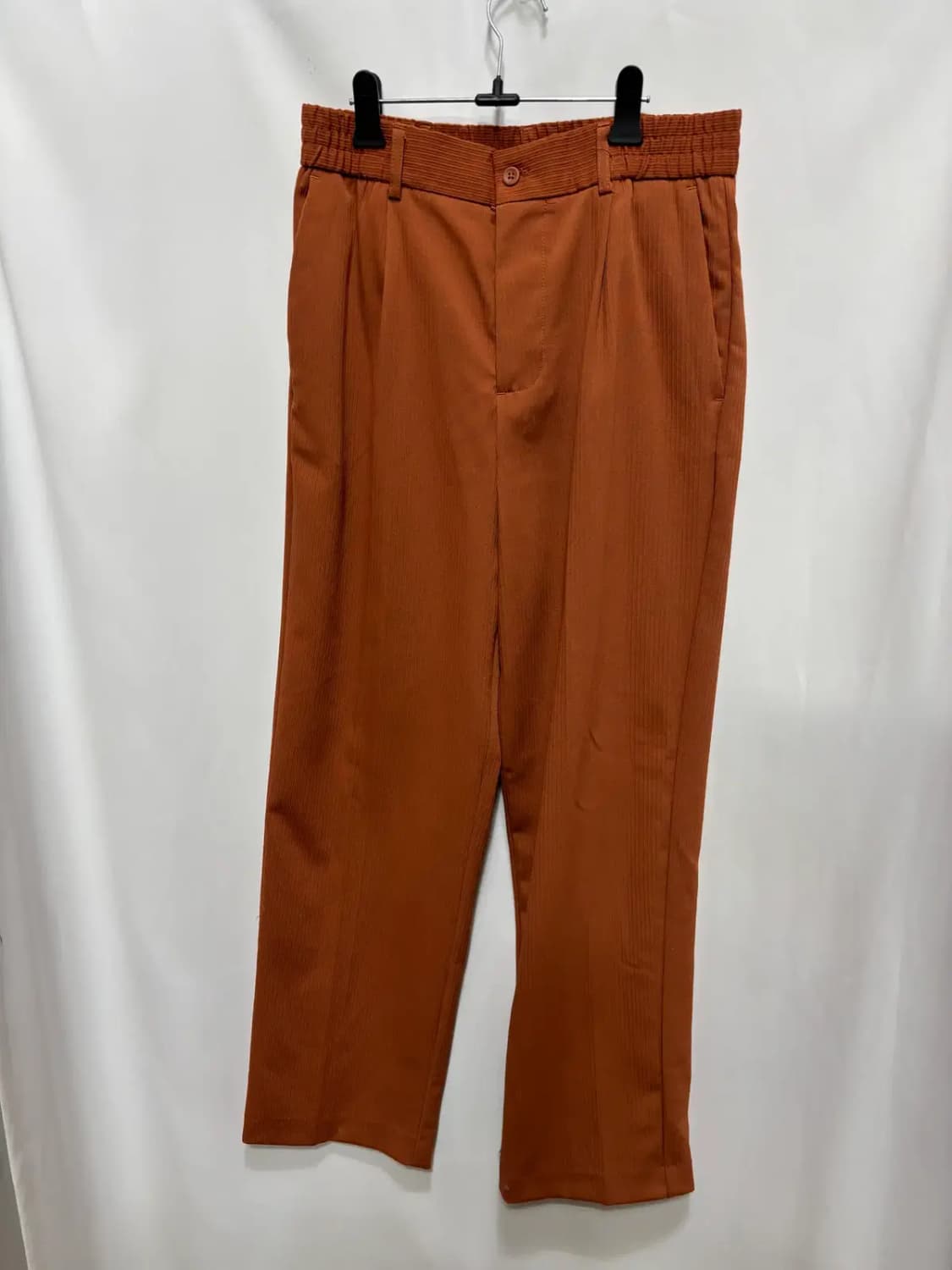 자라 허리밴딩 일자 슬랙스 팬츠 S 상품이미지1