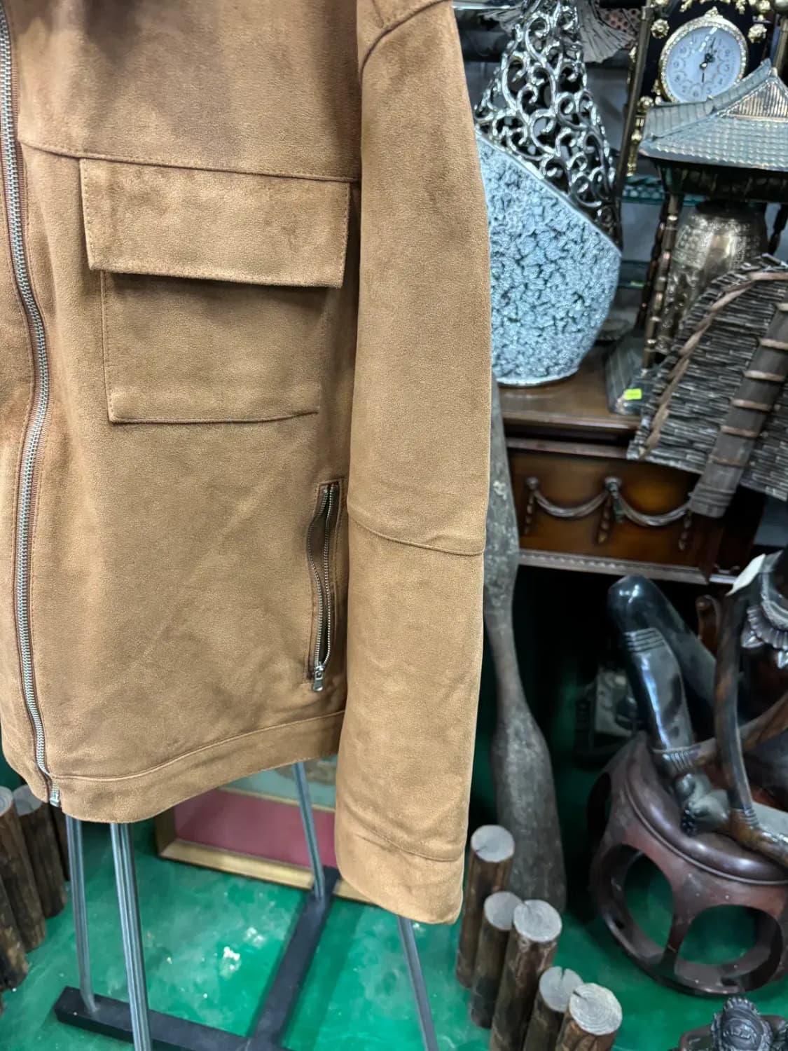 COMMAL HOMME 스웨이드 재킷 상품이미지3