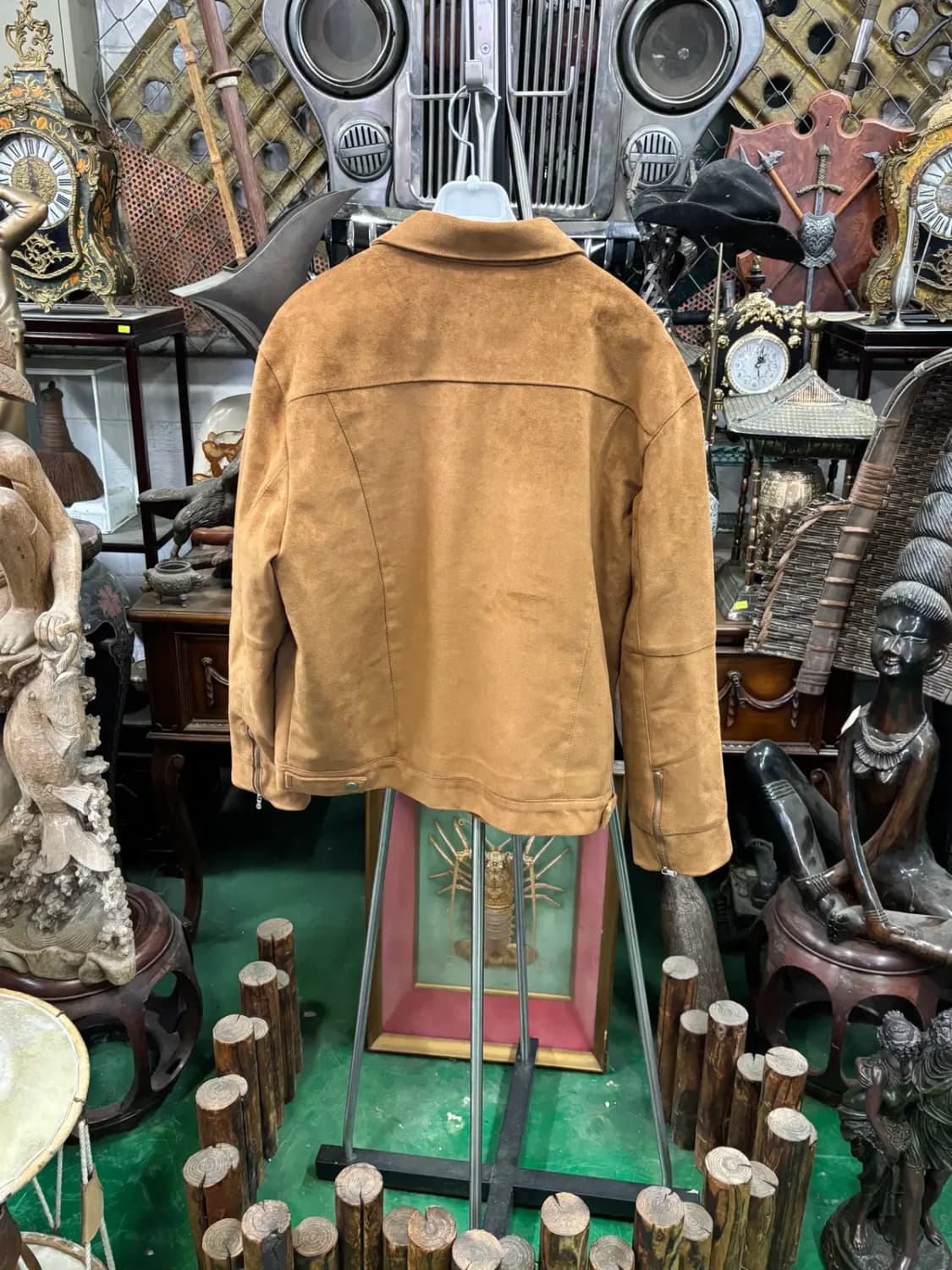 COMMAL HOMME 스웨이드 재킷 상품이미지4