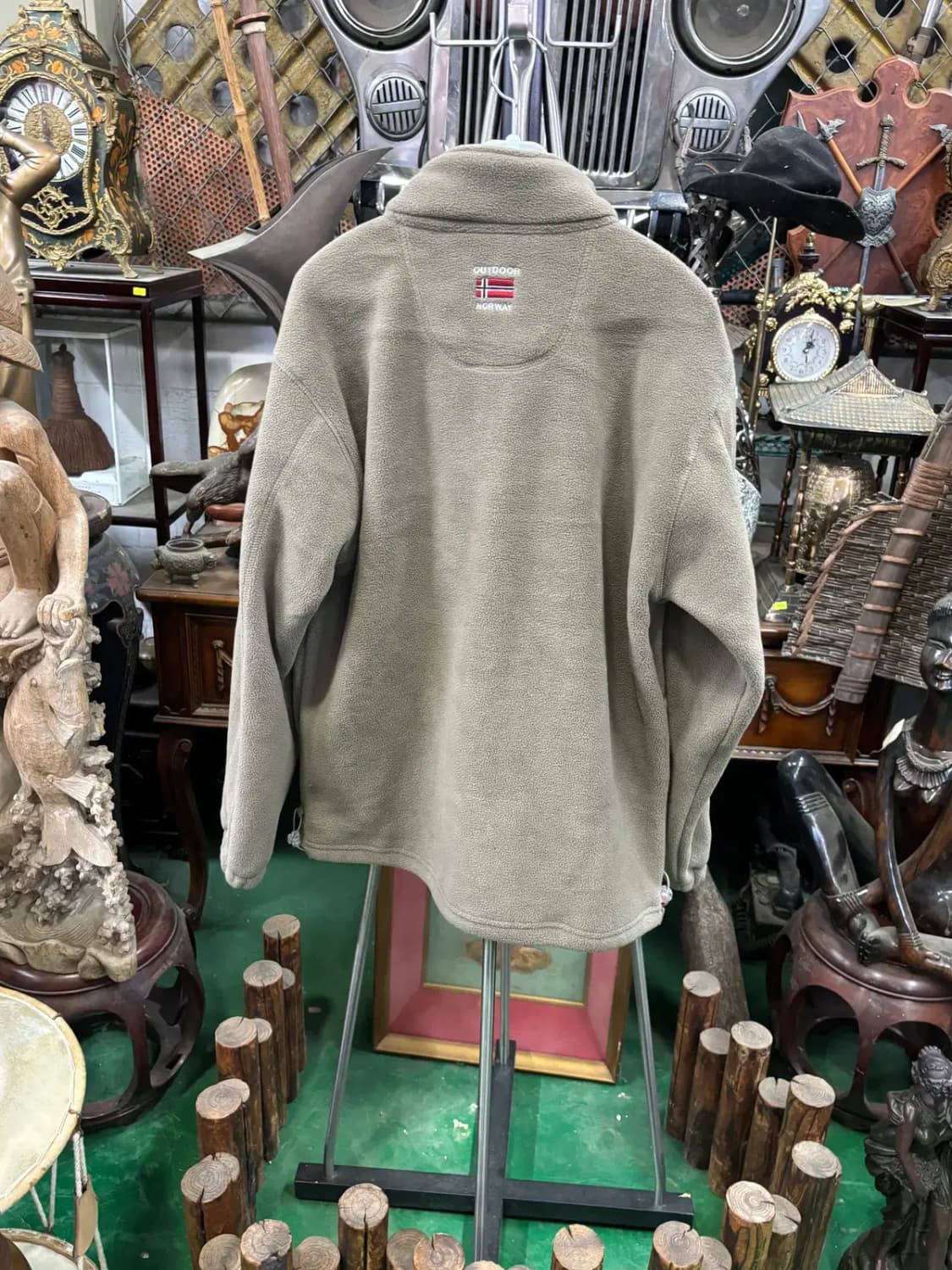 아웃도어 노르웨이 하이넥 집업 보아털 플리스 재킷 상품이미지4