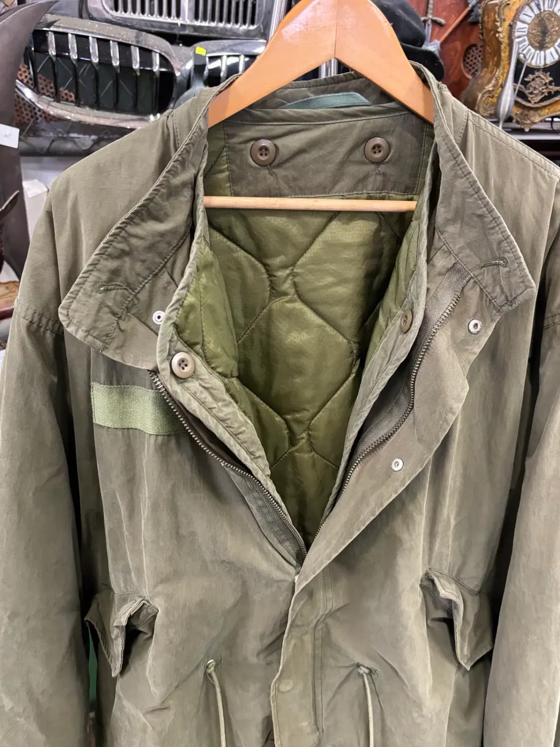 라퍼지스토어 신슐레이트 개파카 롱야상 상품이미지2