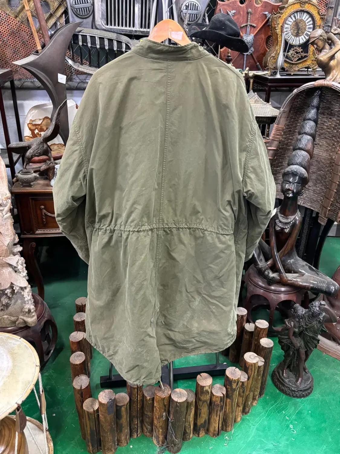 라퍼지스토어 신슐레이트 개파카 롱야상 상품이미지4