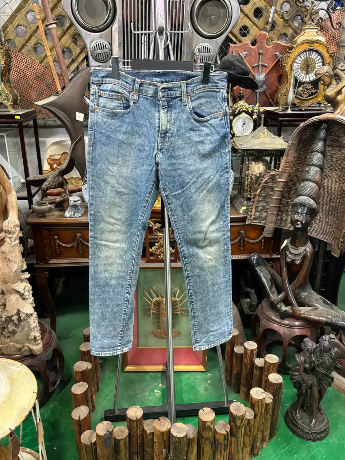 리바이스 511 슬림 스트레이트 핏 데님 청바지 상품이미지1