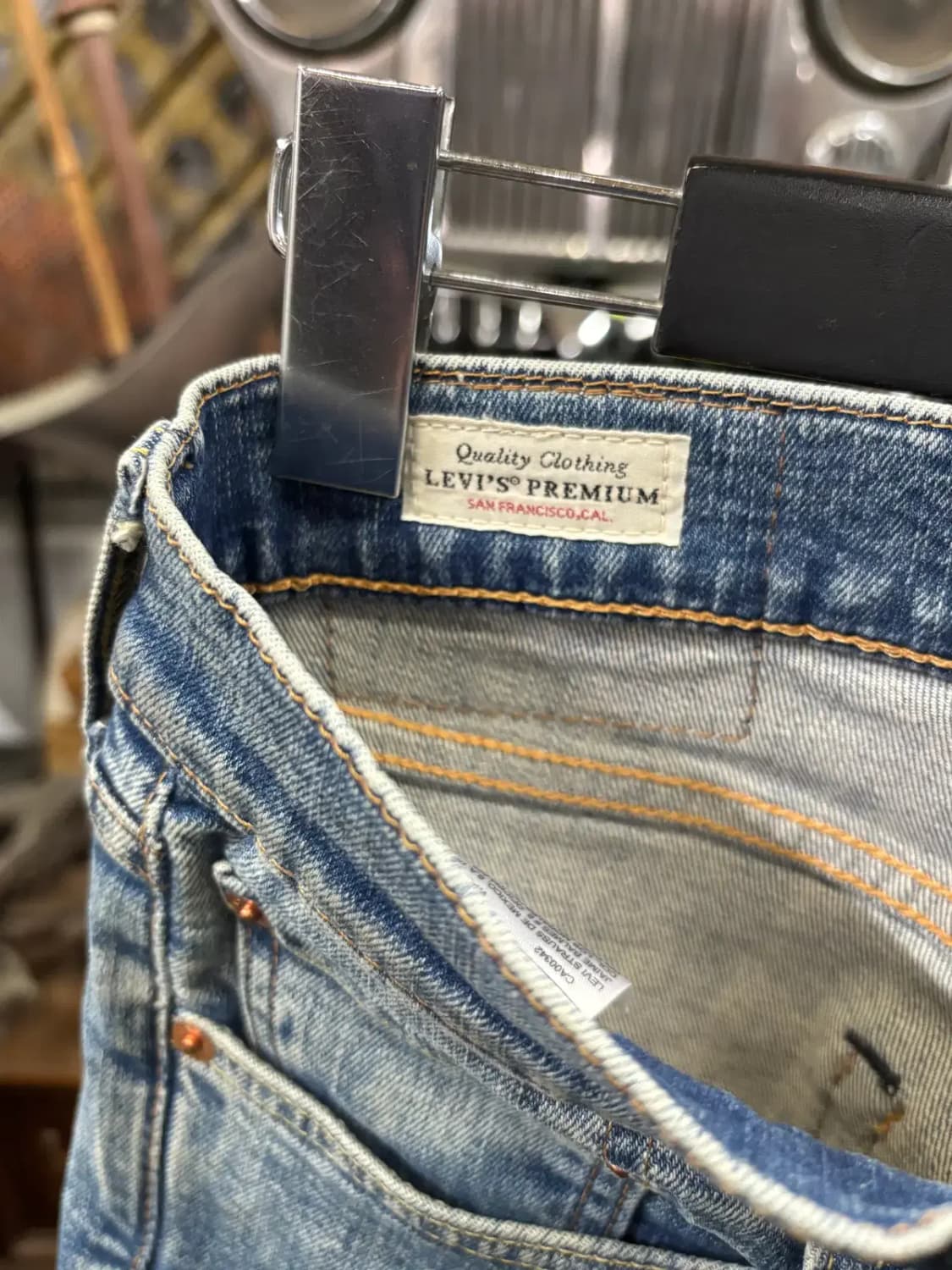 리바이스 511 슬림 스트레이트 핏 데님 청바지 상품이미지2