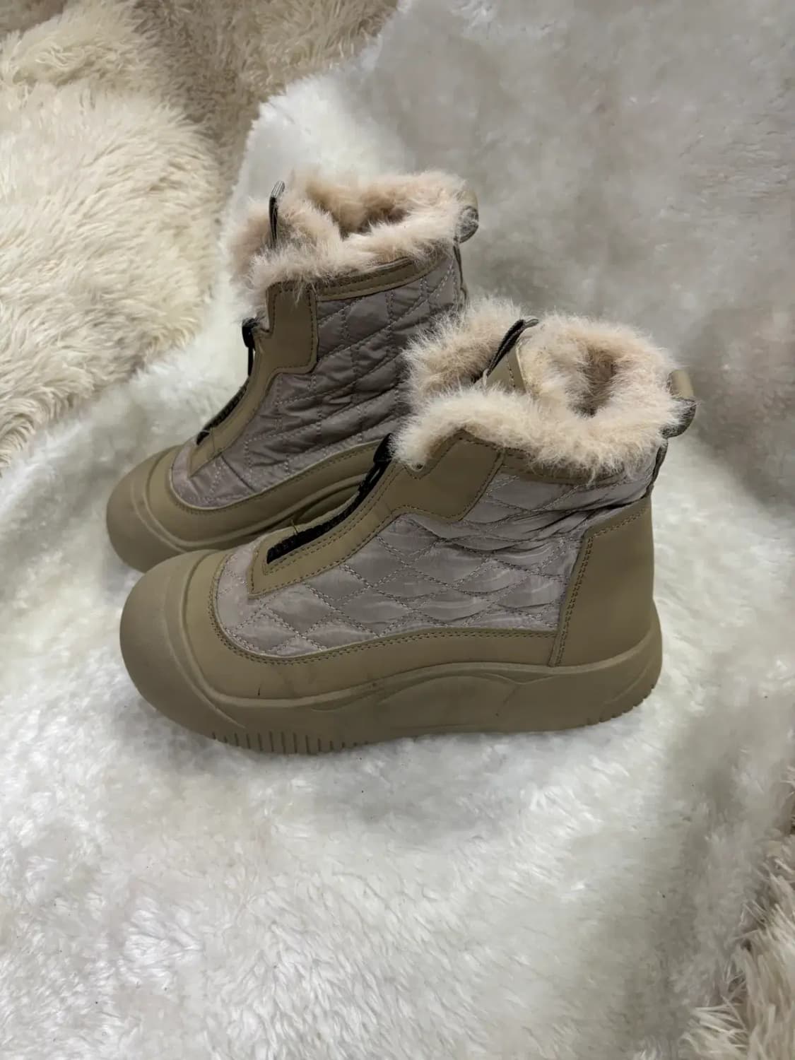 Jiefu 레트로 방수 스노우 부츠 240 상품이미지2