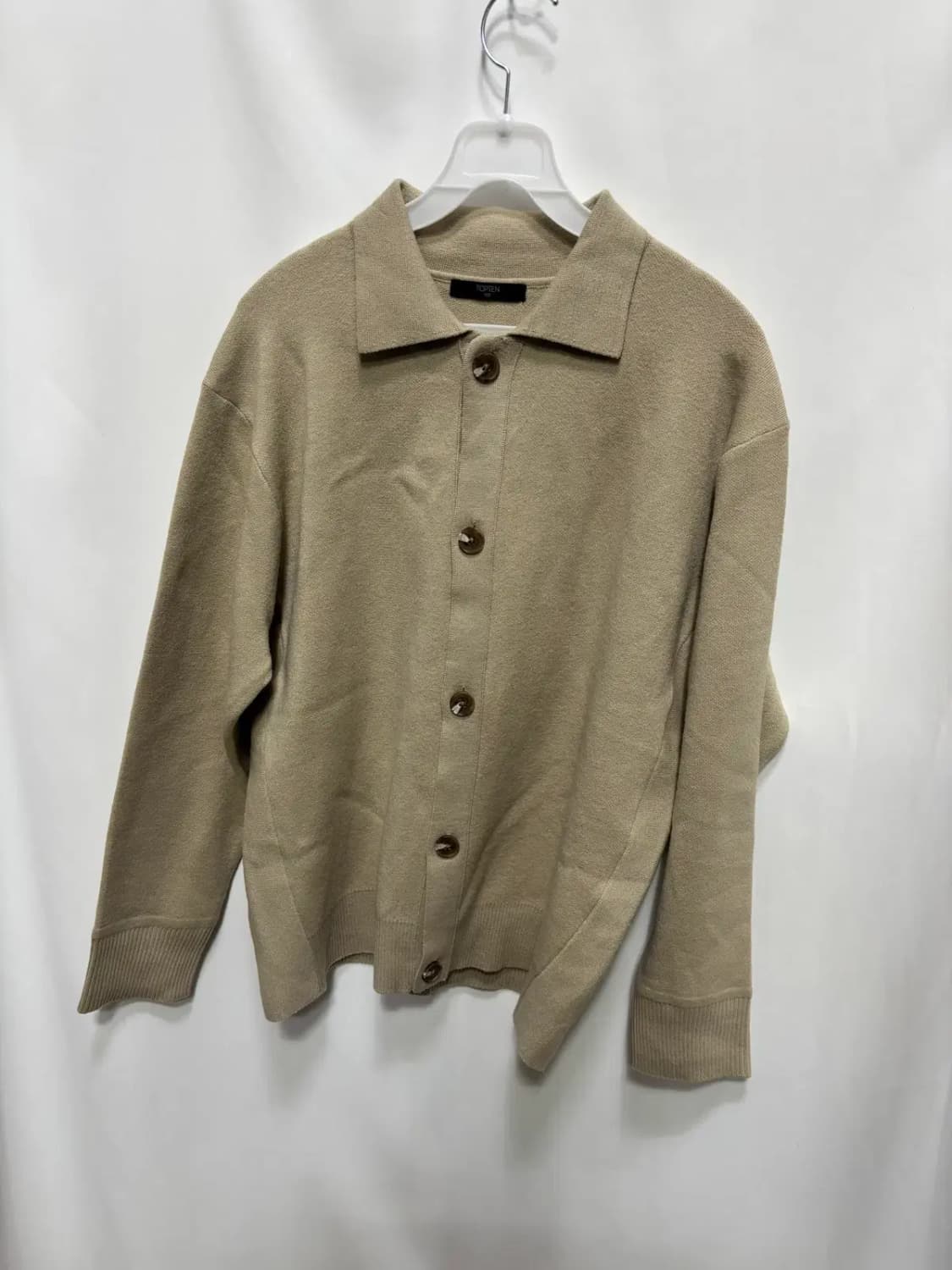 탑텐 니트 카라 가디건 100 상품이미지1