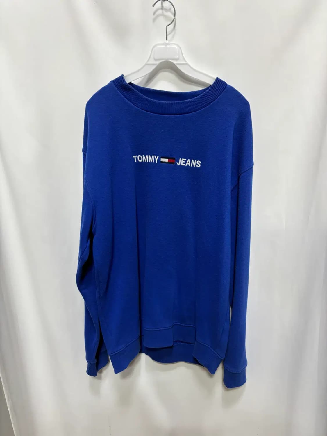 타미 진스(Tommy Jeans) 릴렉스드 핏 크루넥 맨투맨 상품이미지1