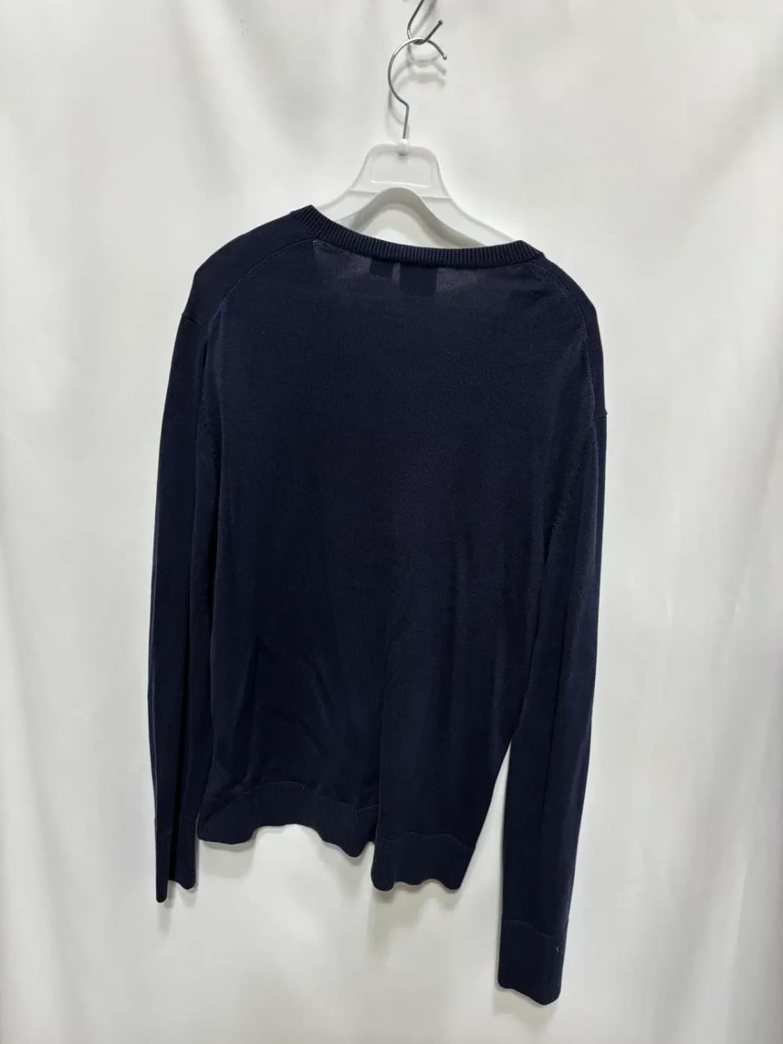 알마니 익스체인지 네이비 블루 V넥 니트 스웨터 M 상품이미지4