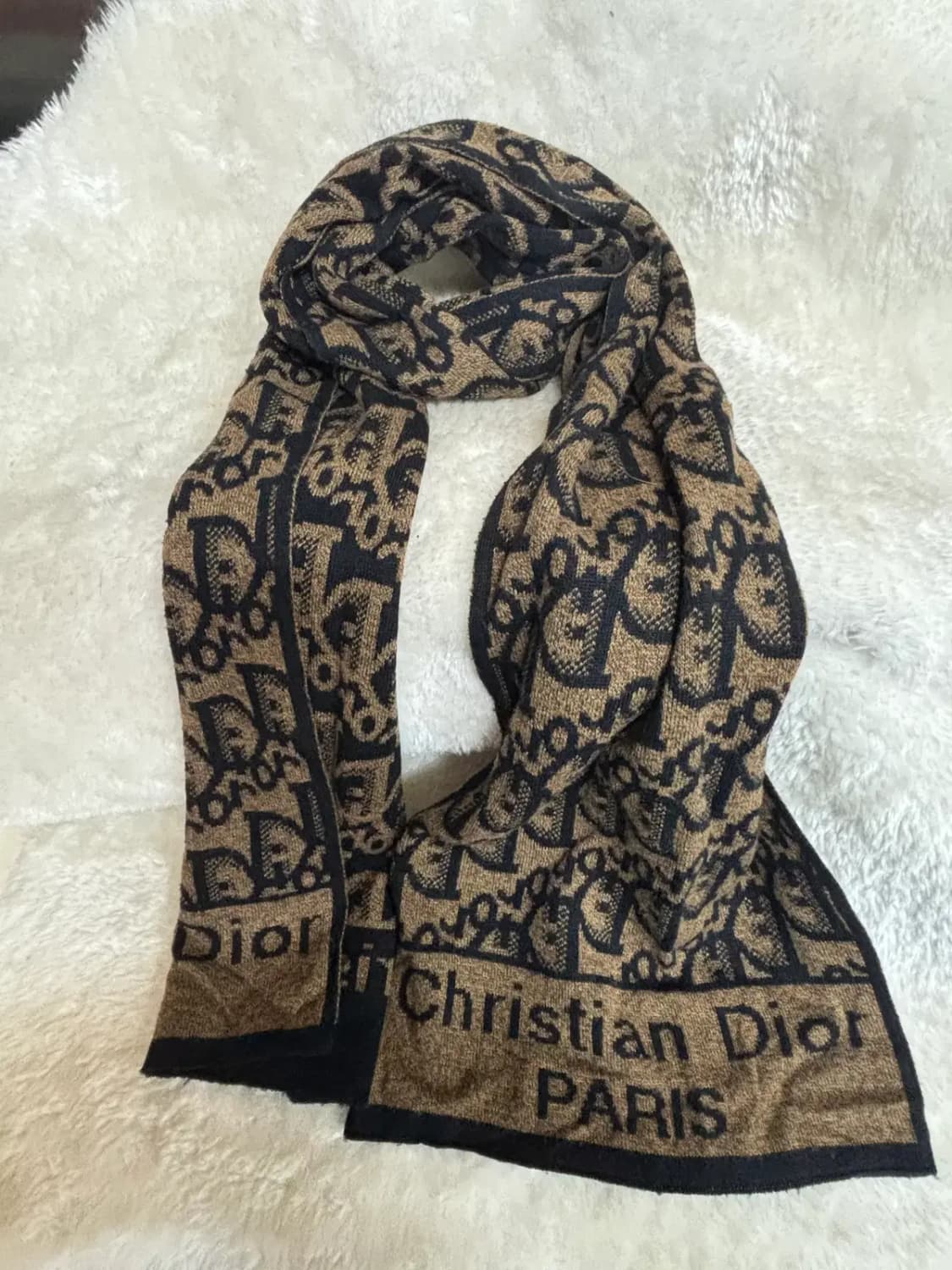 크리스찬 디올 오블리크 모노그램 패턴 머플러 목도리 상품이미지1