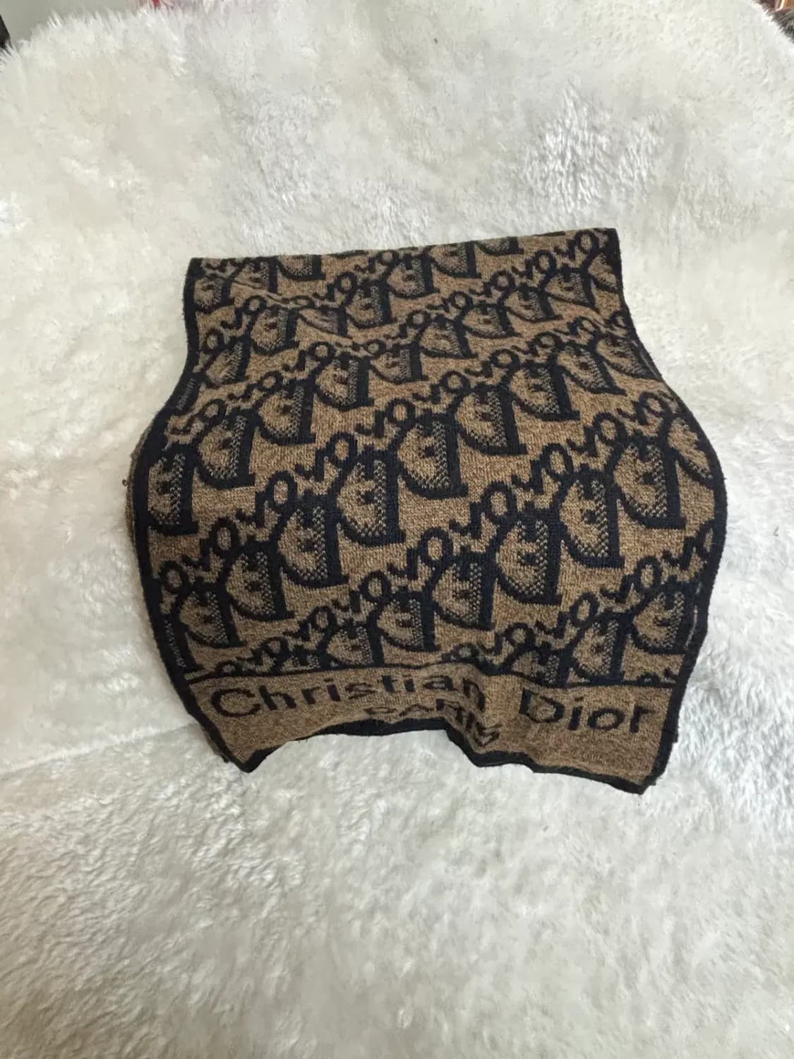 크리스찬 디올 오블리크 모노그램 패턴 머플러 목도리 상품이미지2