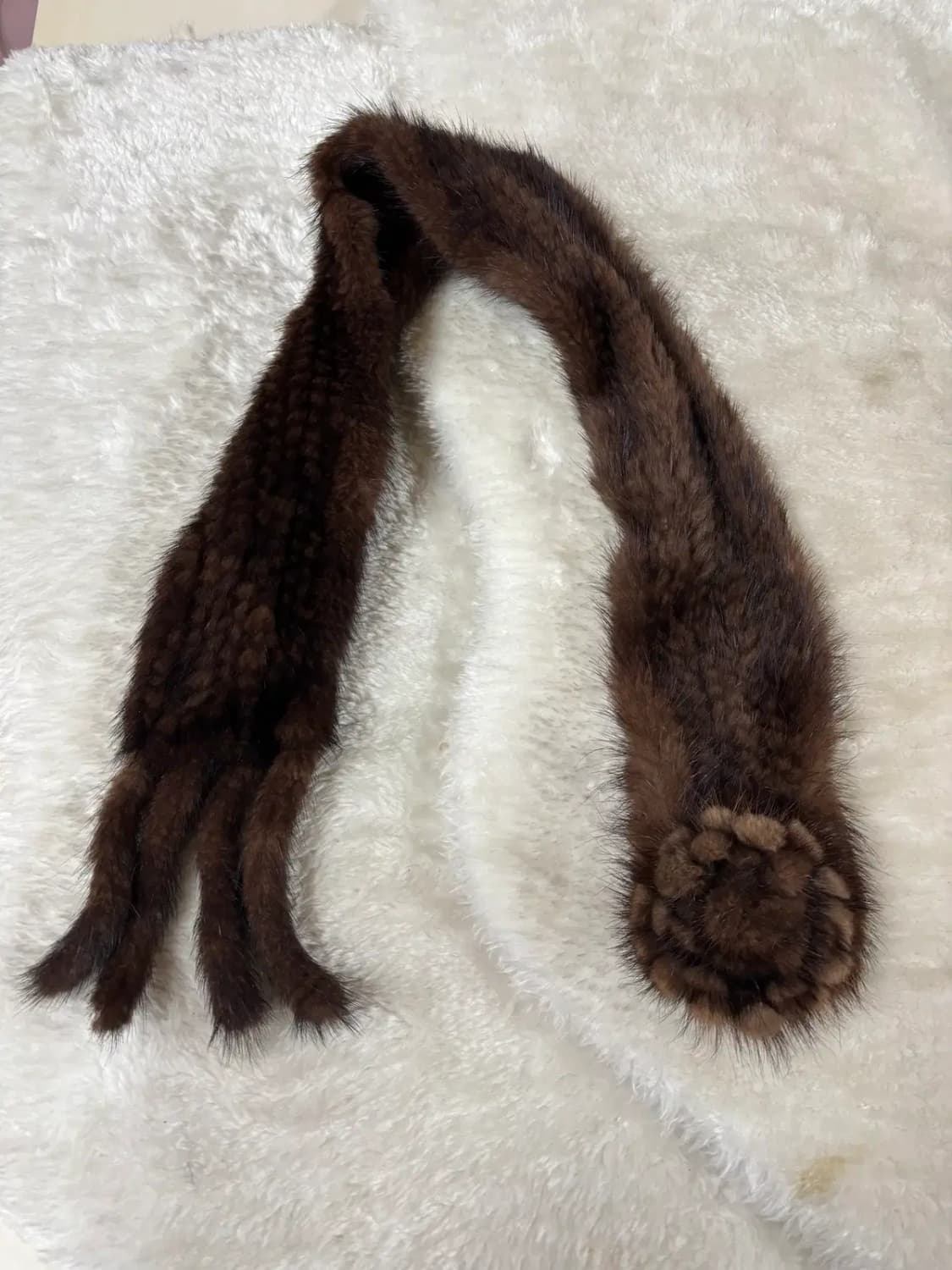 밍크 퍼 목도리 머플러 상품이미지1