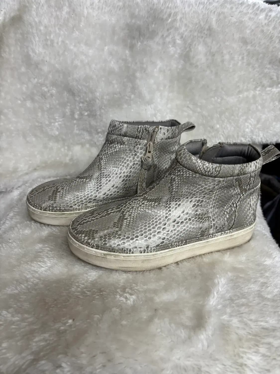 niko and  파이톤 패턴 숏 부츠 상품이미지2