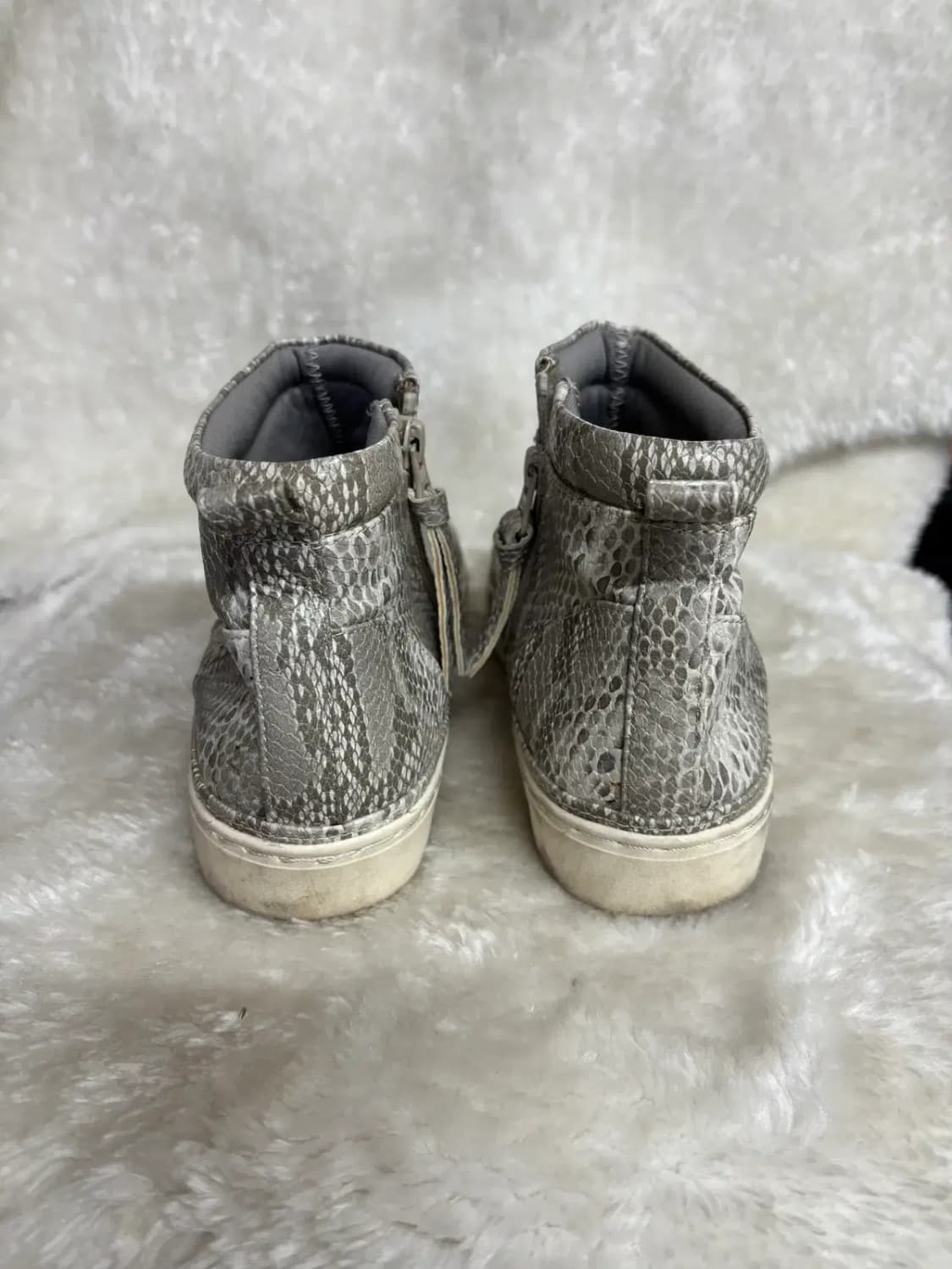 niko and  파이톤 패턴 숏 부츠 상품이미지3