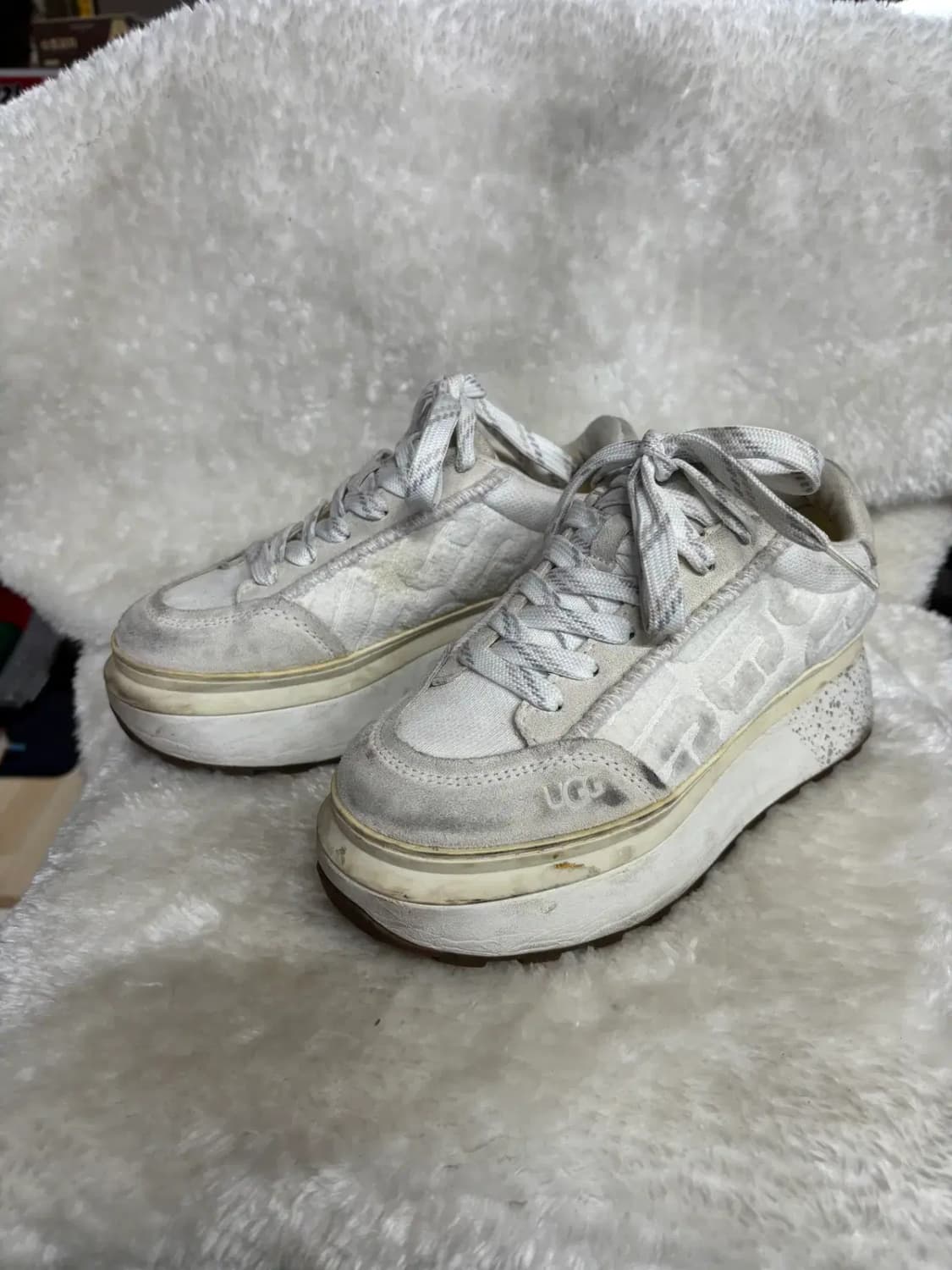 UGG 어그 마린 레이스 로고 스니커즈 상품이미지2