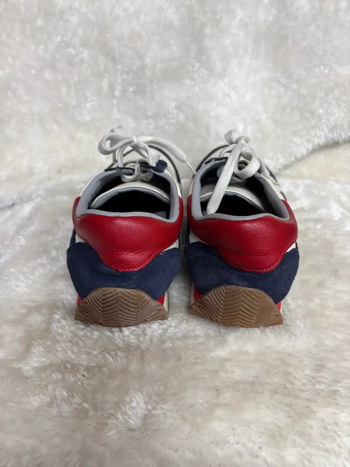 브루마스 스웨이드 앤 가죽 스니커즈 상품이미지3