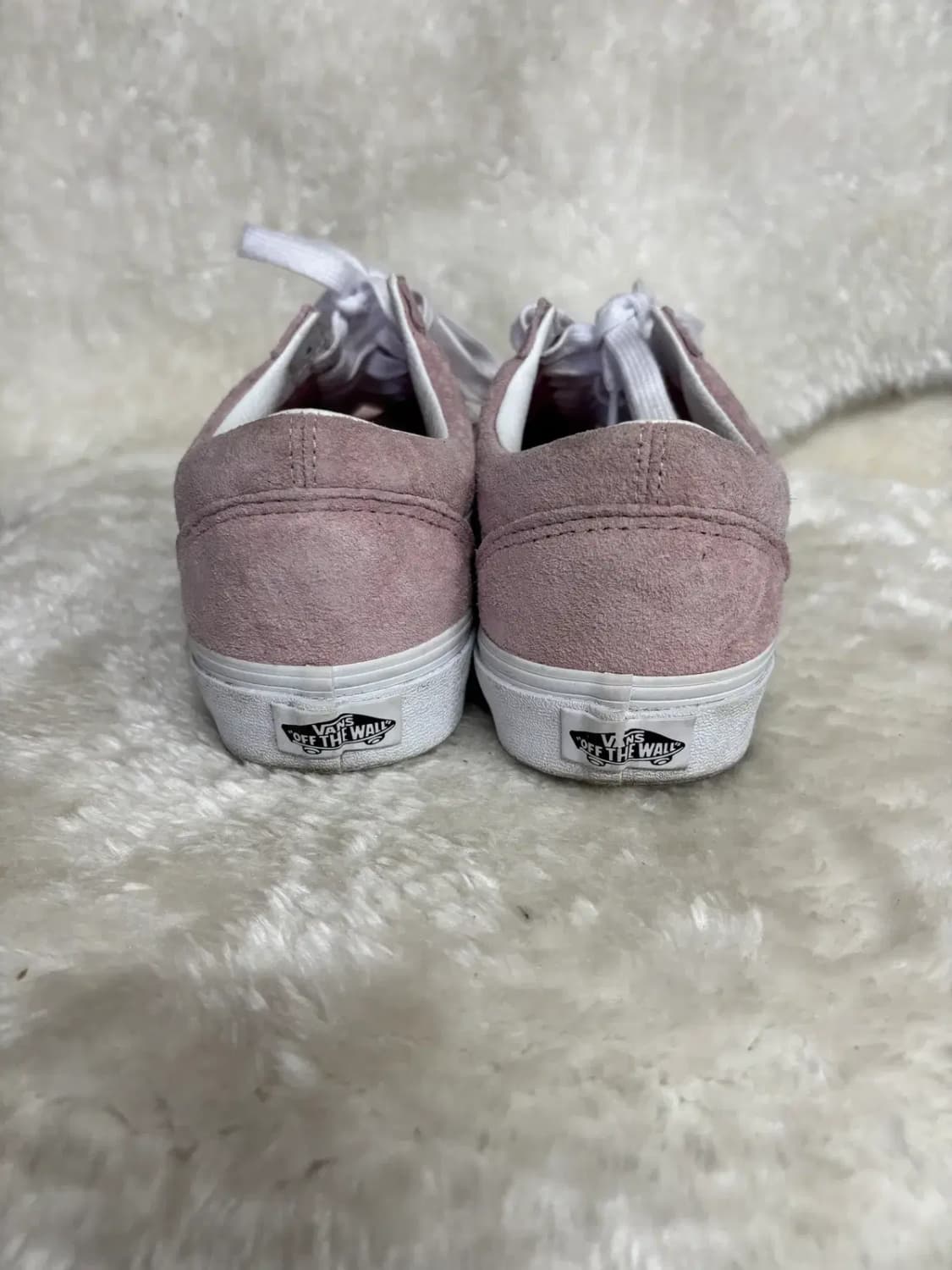 반스 올드스쿨 핑크색 스웨이드 스니커즈 상품이미지3