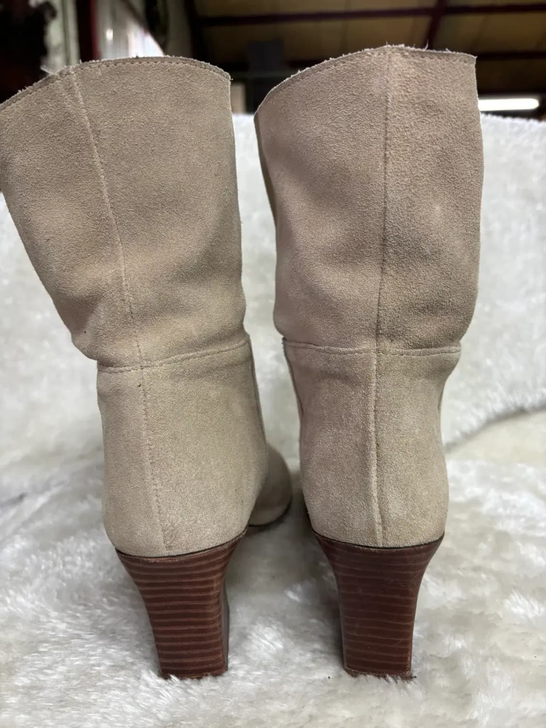 자라(ZARA) 스웨이드 앵클 부츠 상품이미지3