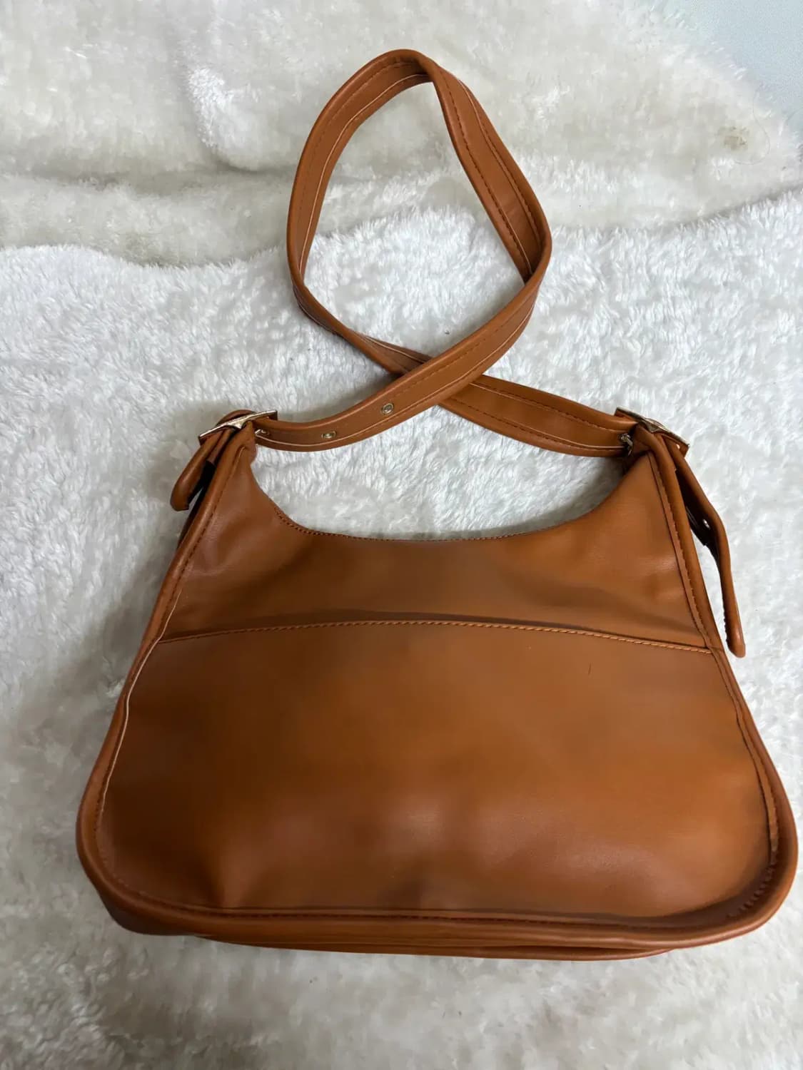 브라운 숄더백 상품이미지3