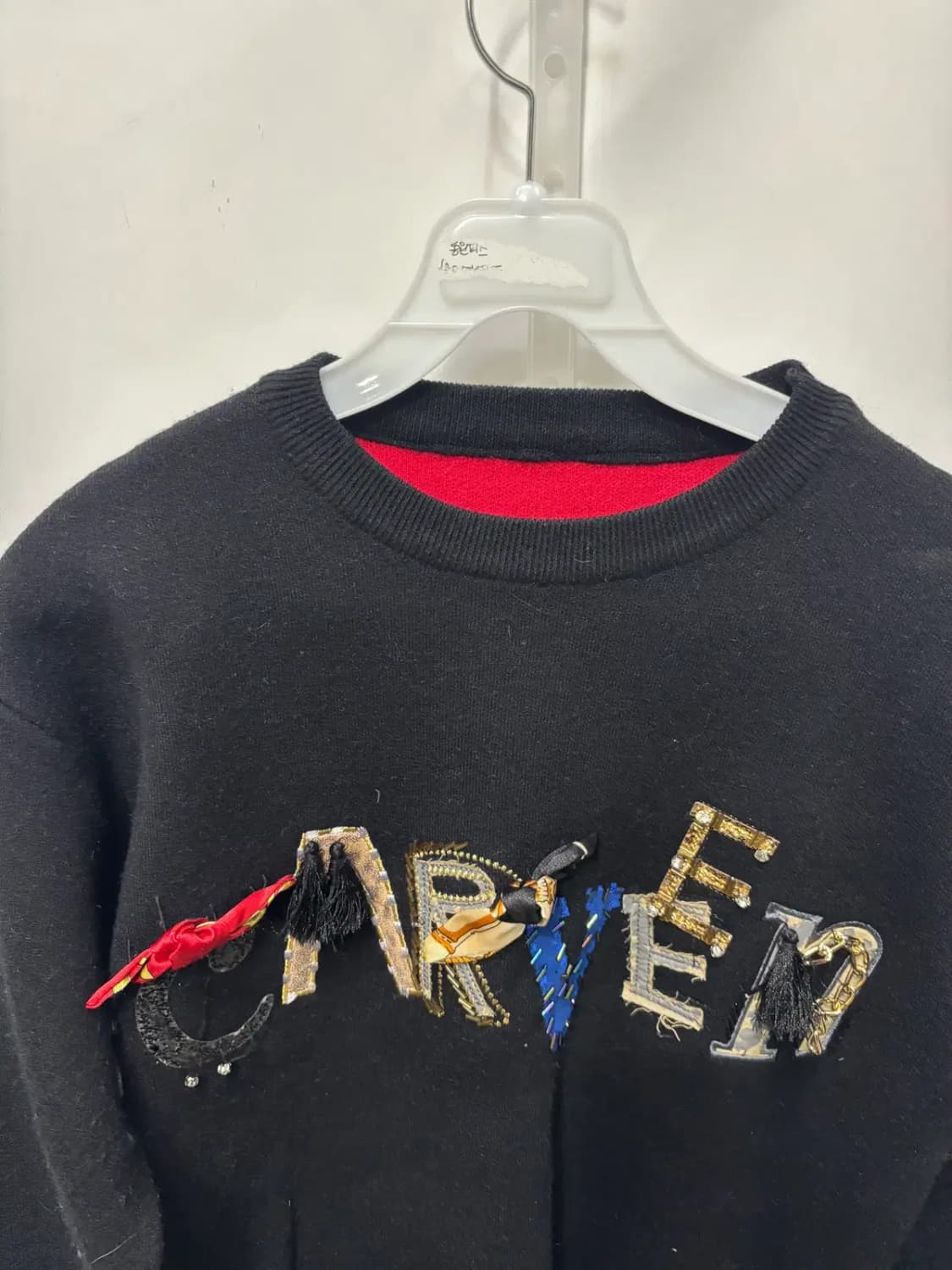 까르벵(Carven) 자수 로고 니트 스웨터 상품이미지2