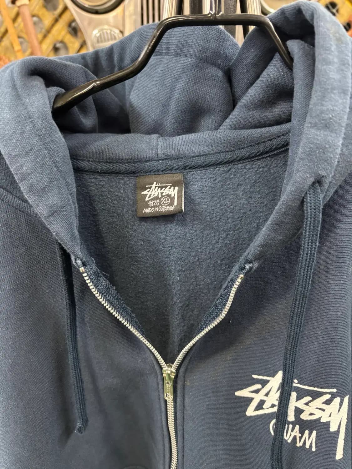 스투시(Stussy) 괌 기모 후드 집업 상품이미지2
