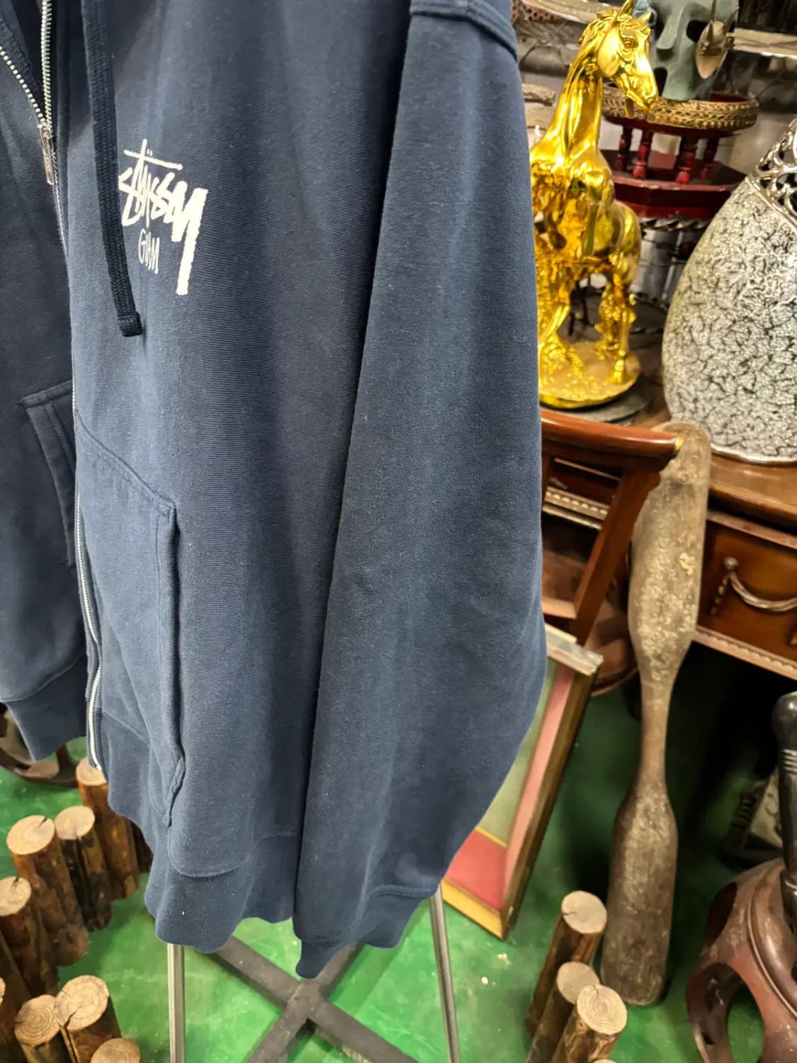 스투시(Stussy) 괌 기모 후드 집업 상품이미지3